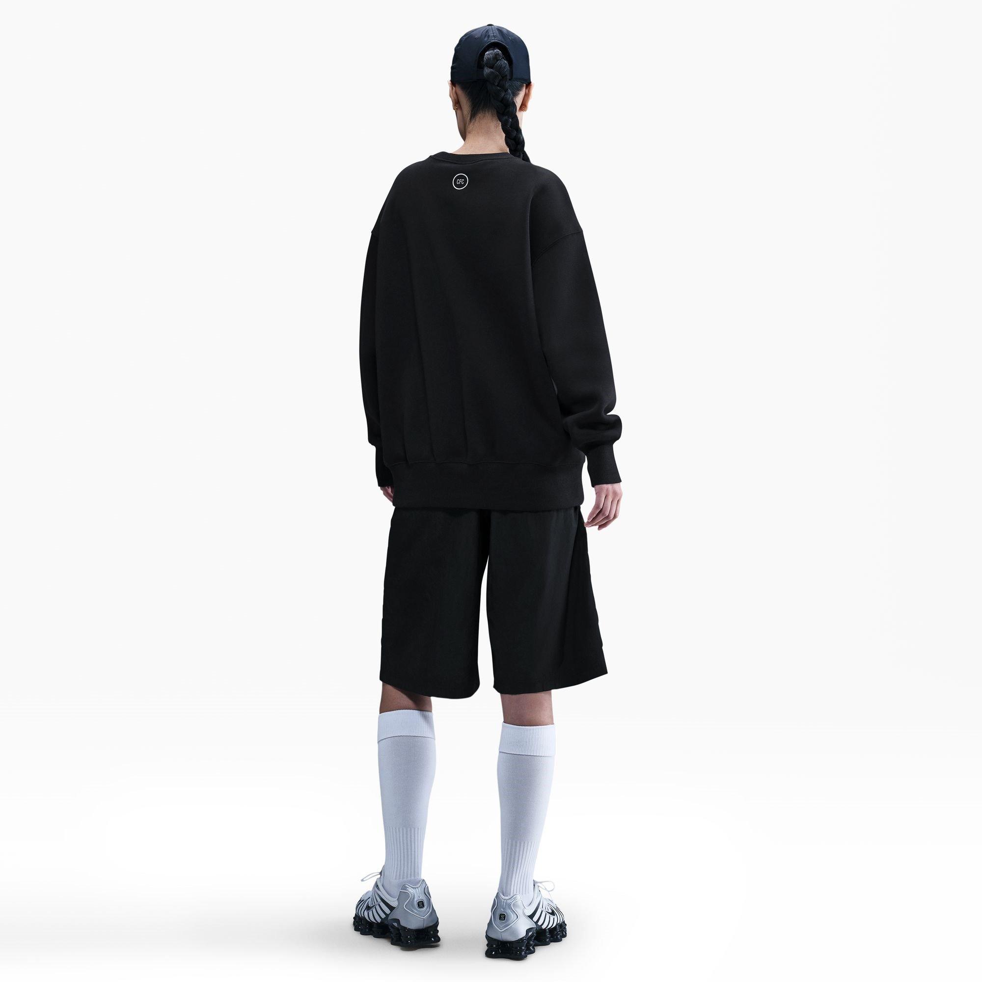 Black/Silver - Nike - Chelsea Pheonix Crew Sweater Womens - 4