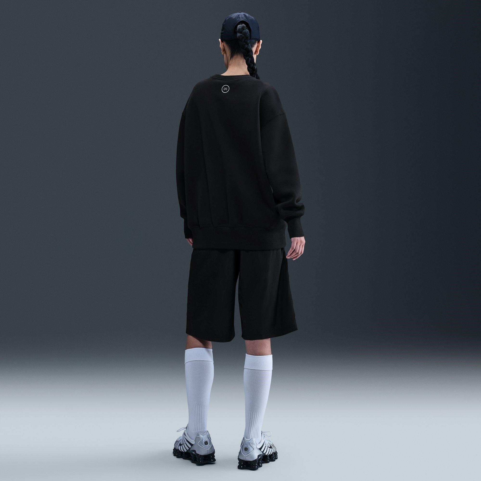 Black/Silver - Nike - Chelsea Pheonix Crew Sweater Womens - 8