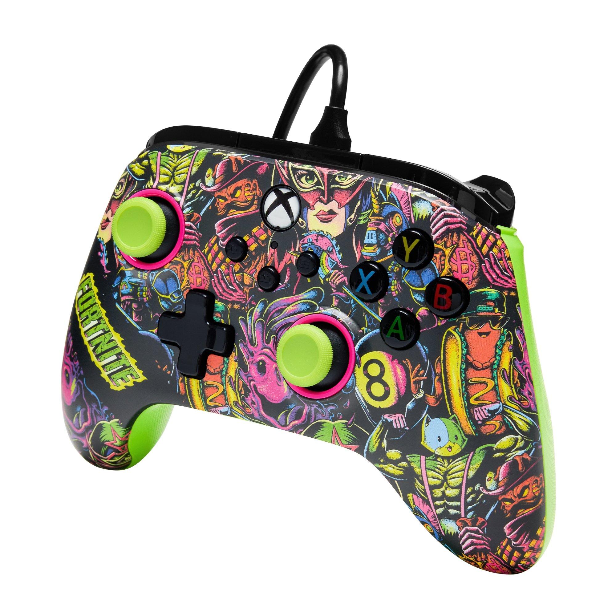 Fortnite Glow - PowerA - Xbox Wired Fortnite Glow Controller - 12