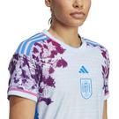 Lueur bleue - adidas - Spain Away Jersey 2023 Womens - 6