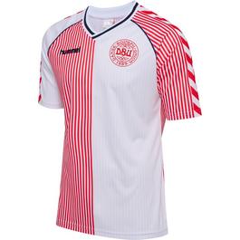 Hummel Denmark 1986 Retro Away Shirt Adults