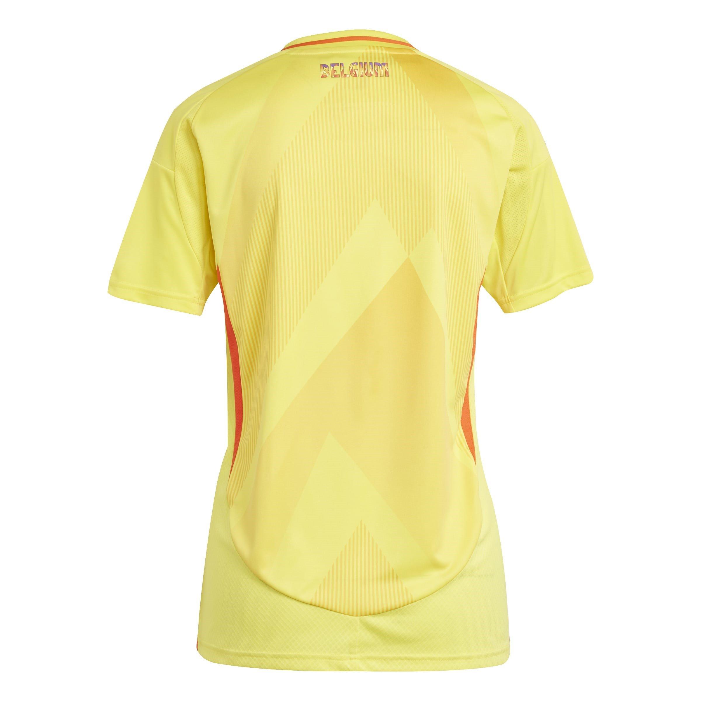 Impact Yellow - adidas - Belgium Away Shirt 2025 Womens - 11