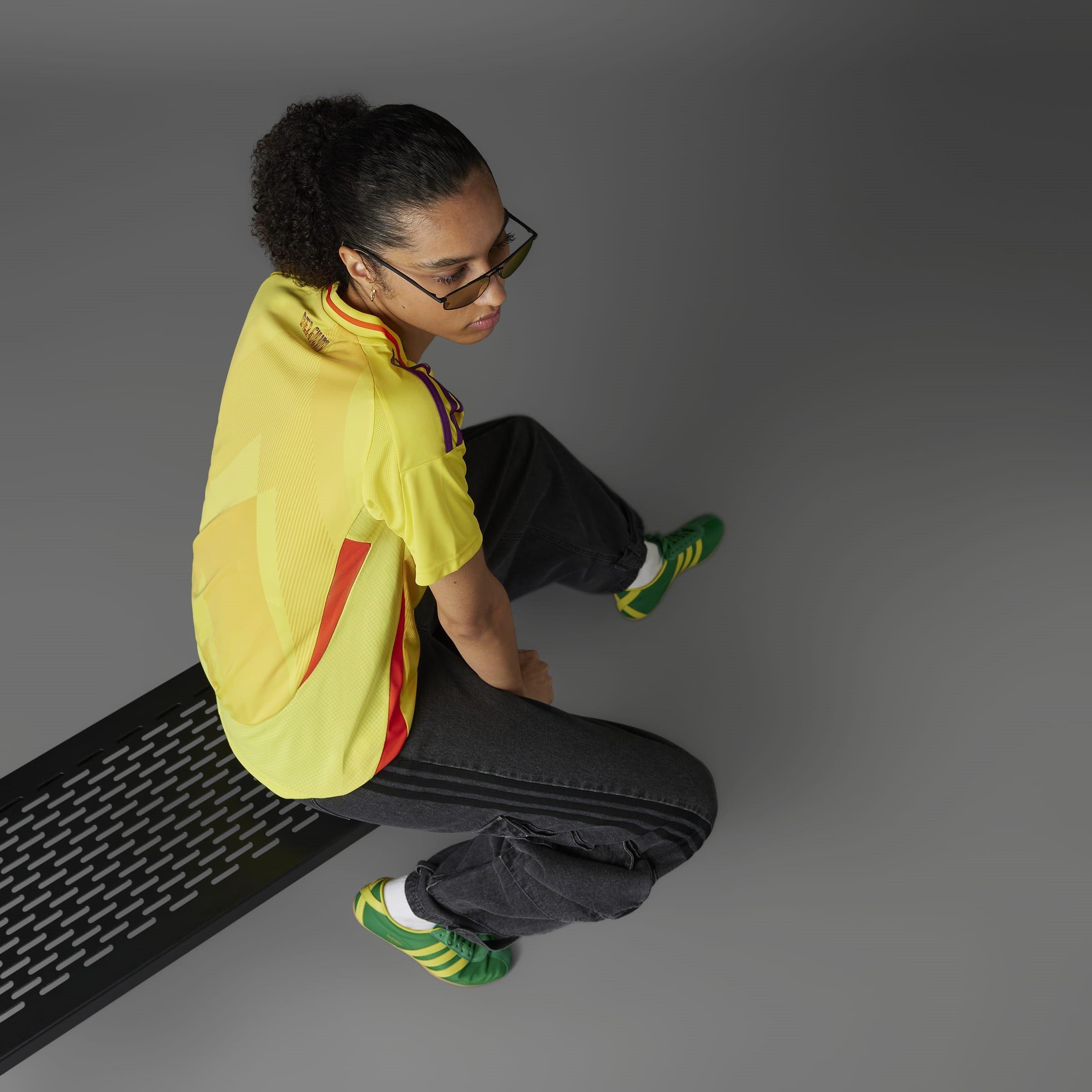 Impact Yellow - adidas - Belgium Away Shirt 2025 Womens - 12