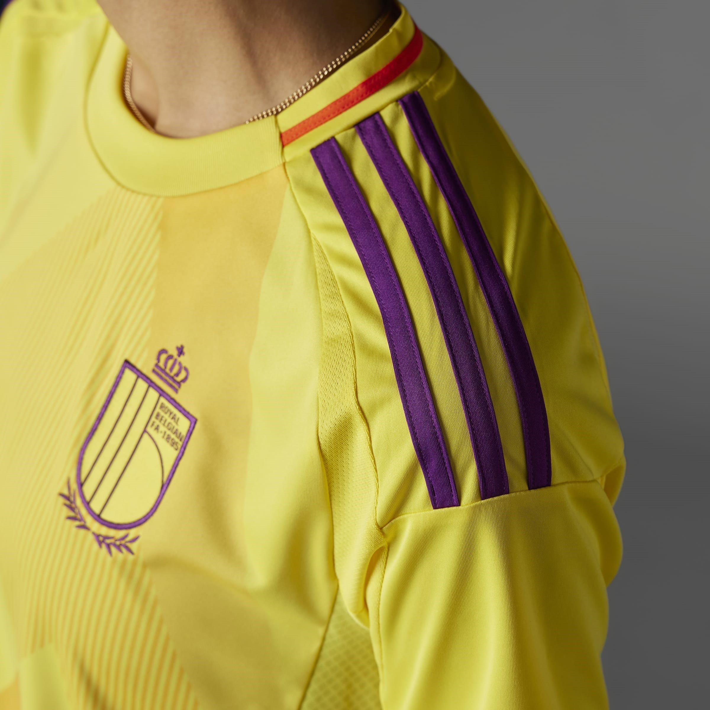 Impact Yellow - adidas - Belgium Away Shirt 2025 Womens - 15