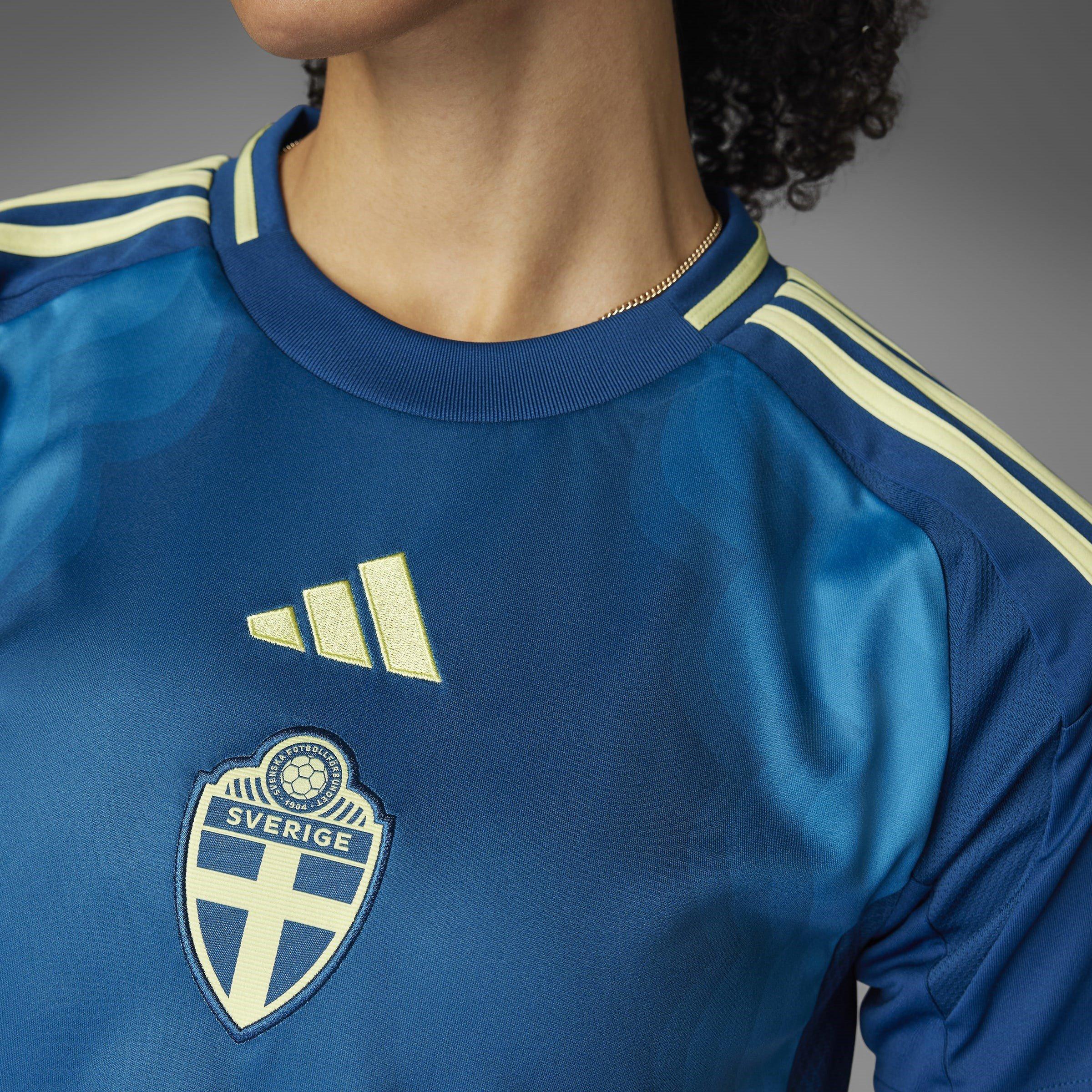 Legenda Marine - adidas - Sweden Away Football Shirt 2025 Womens - 10