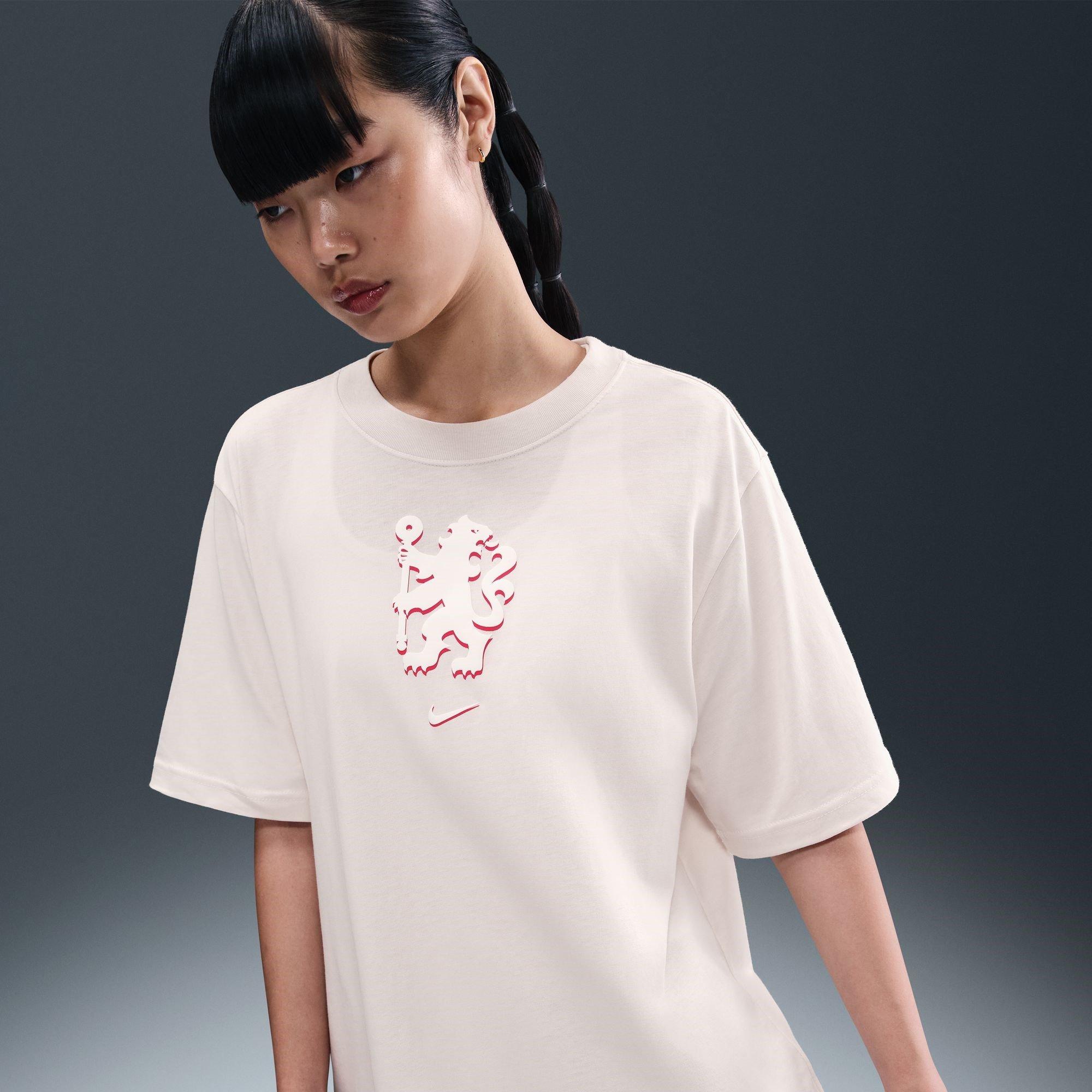 Negro - Nike - Chelsea Lion T-Shirt Womens - 6