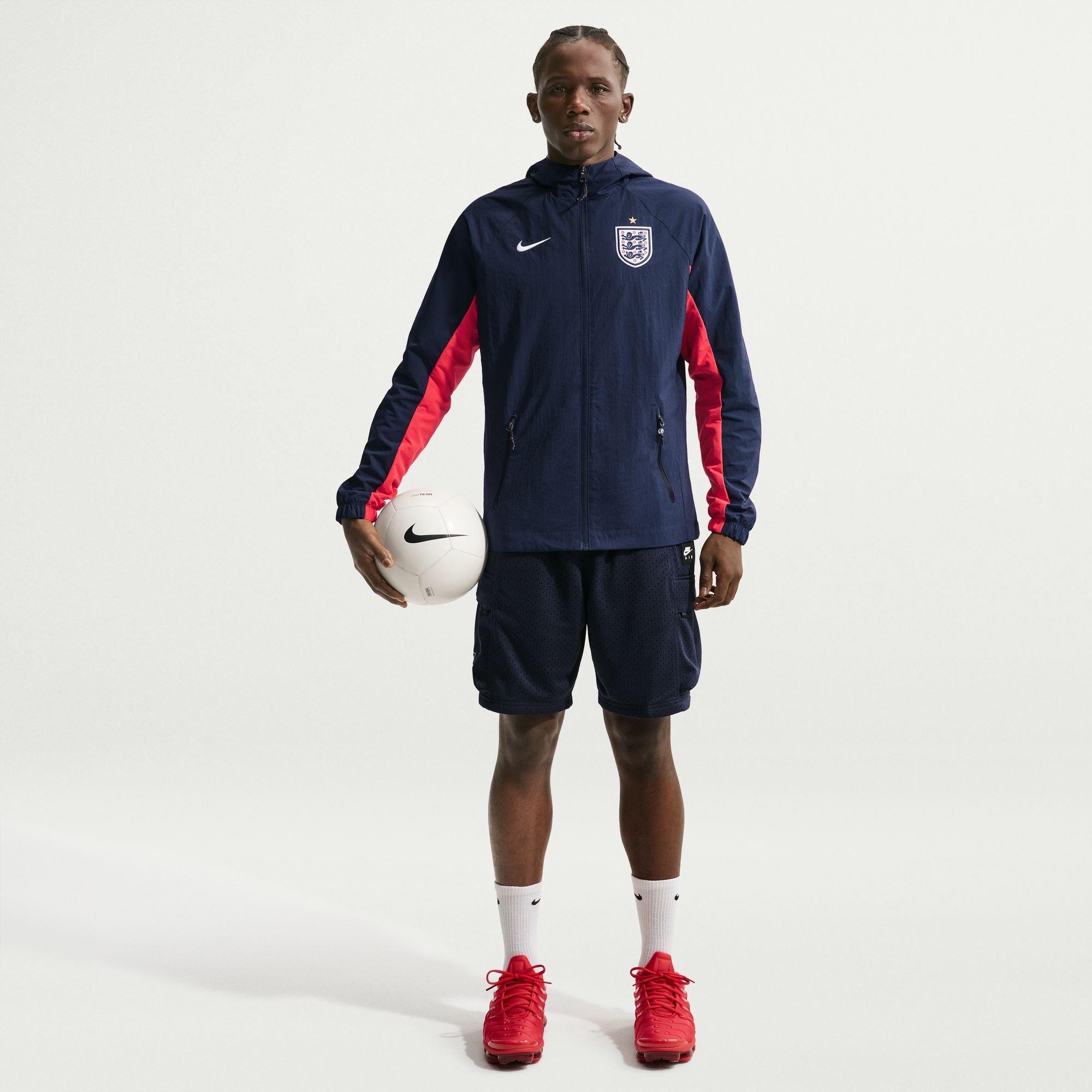 Navy/Red - Nike - Men's England Tracksuit Top - 6