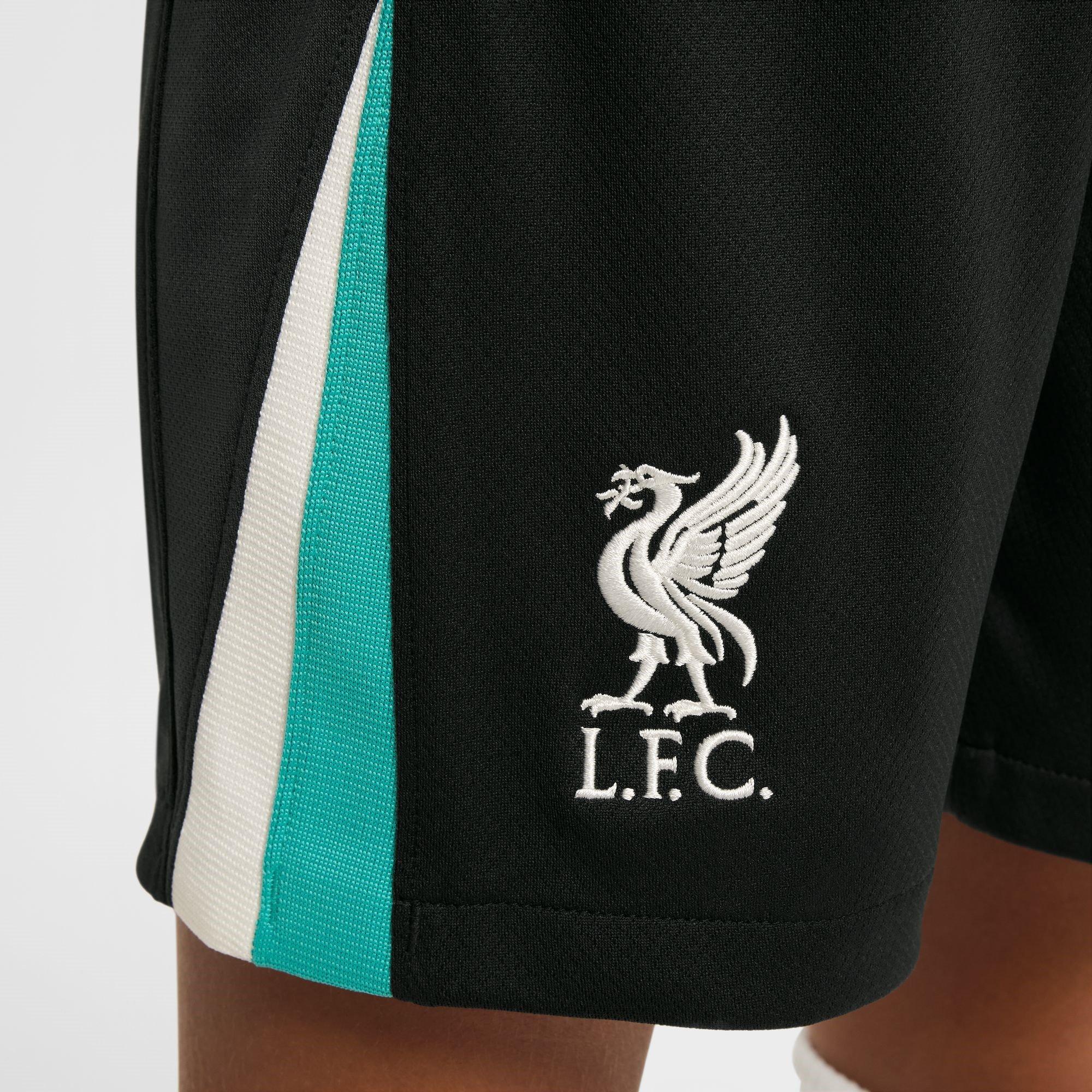 Groenblauw - Nike - Liverpool Away Shorts 2024 2025 Juniors - 5