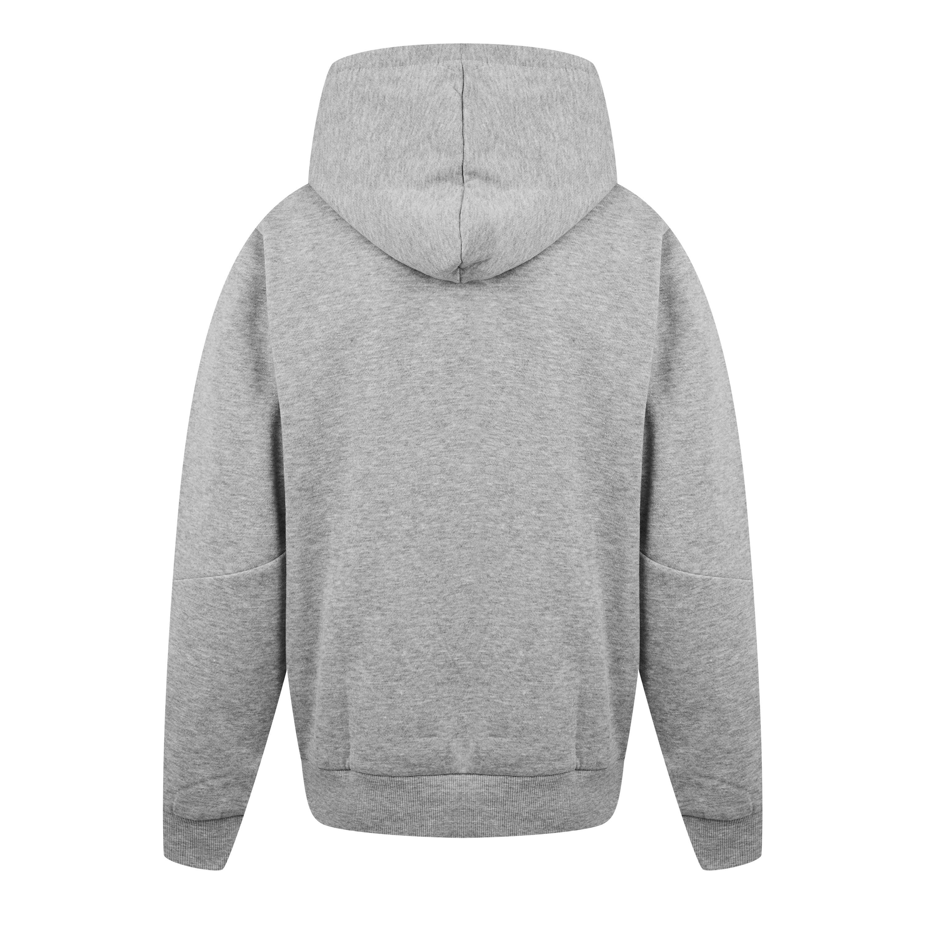 Grey - Source Lab - Newcastle United Hoodie Adults - 2