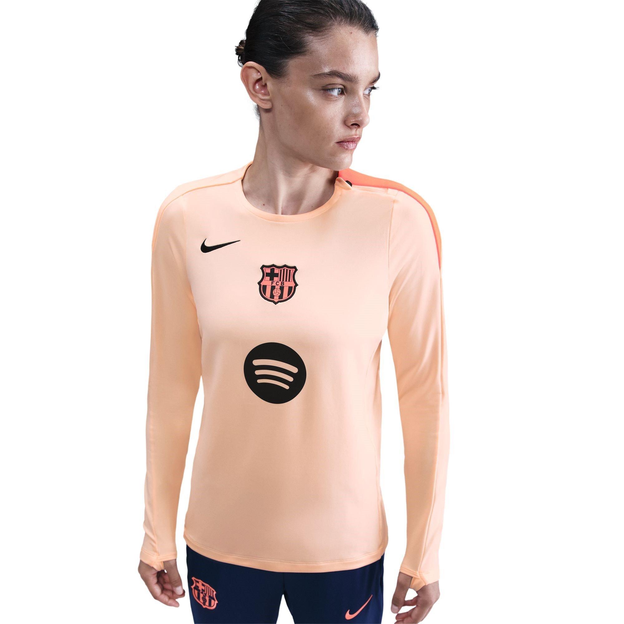 Nike Women's Barcelona Strike Third Top 2025 2026 - Blue/Orange - 12 (M)