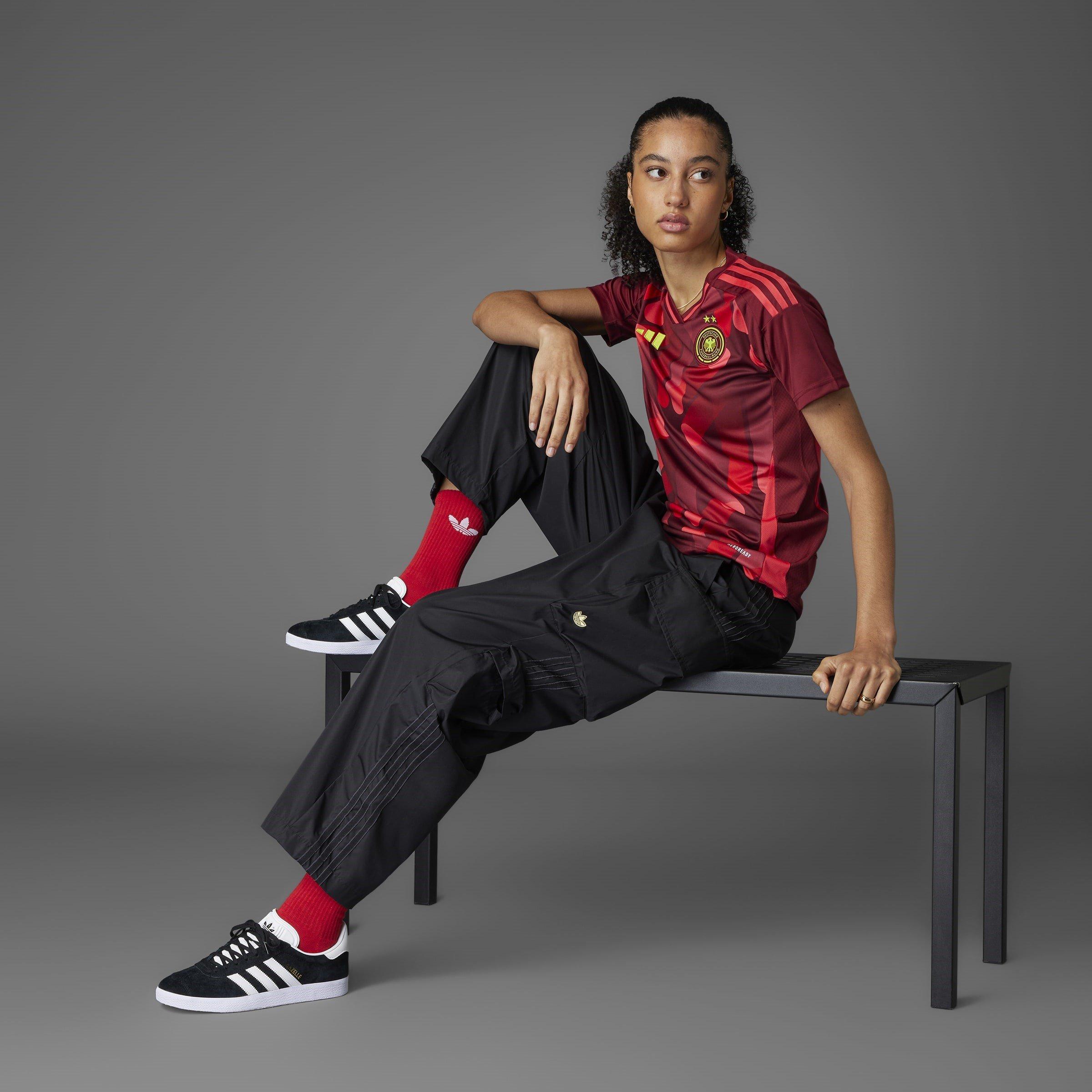 Burgundy - adidas - Germany Away Shirt 2025 Womens - 13