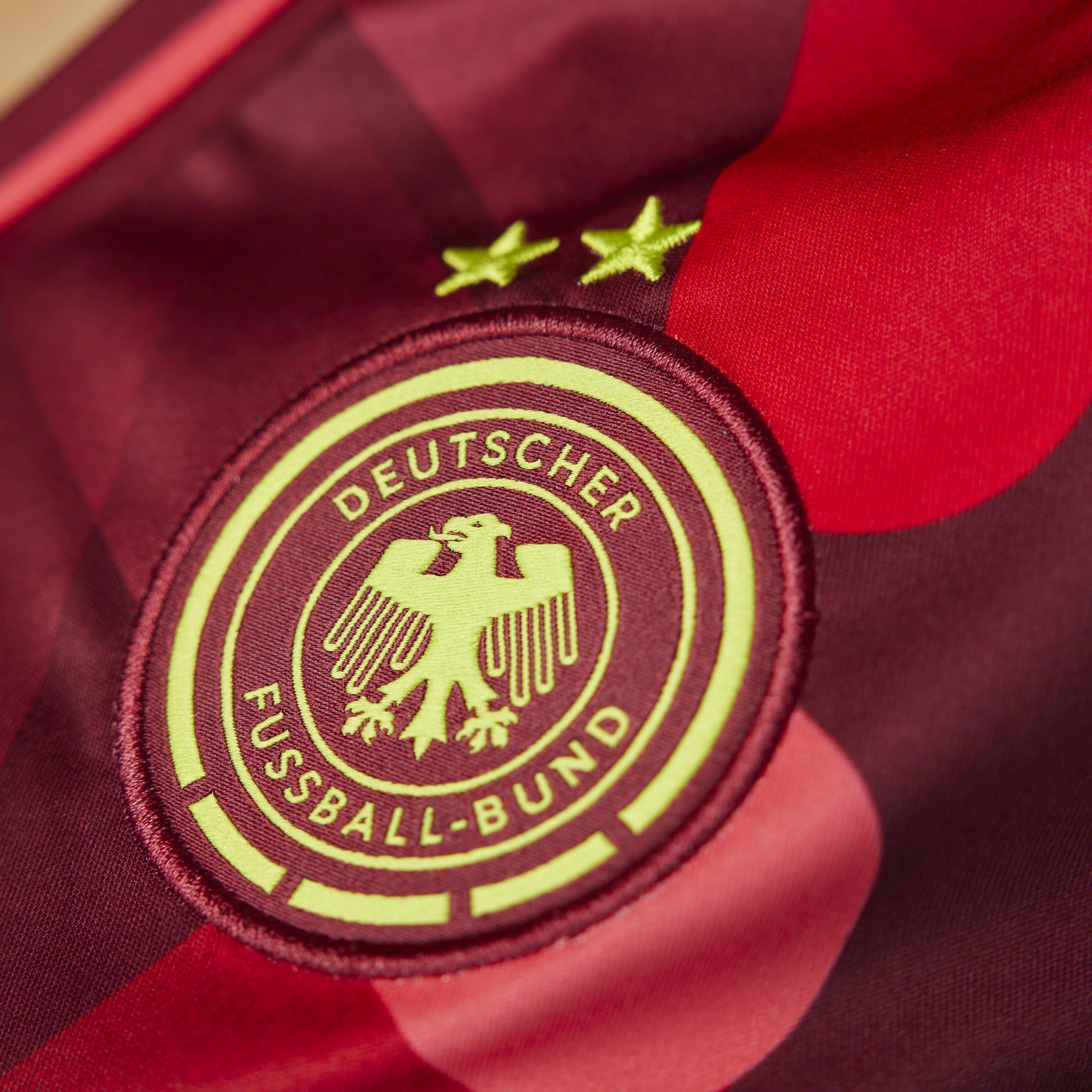 Burgundy - adidas - Germany Away Shirt 2025 Womens - 10