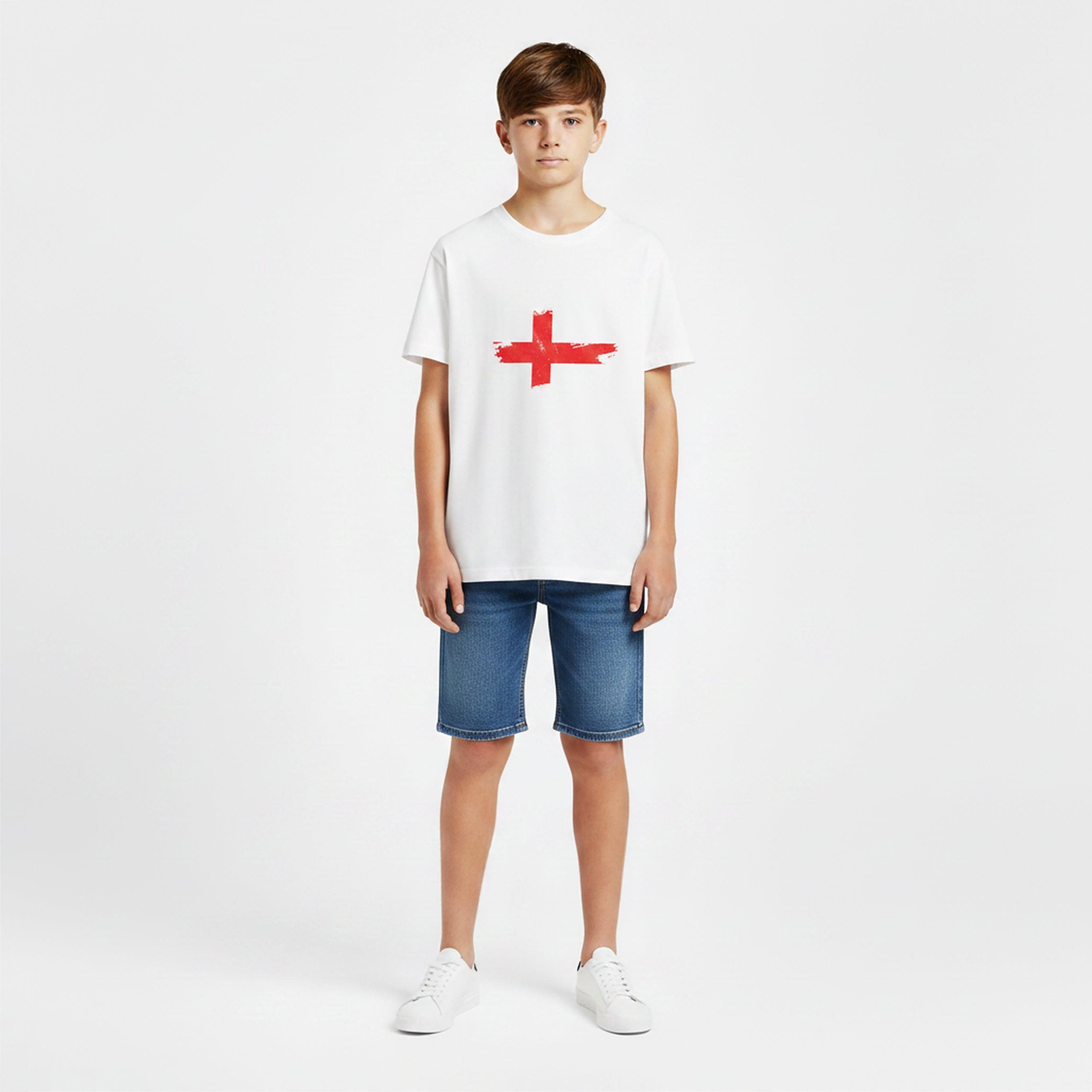 White/Red - Sports Direct - Juniors England World Cup T-shirt - 3