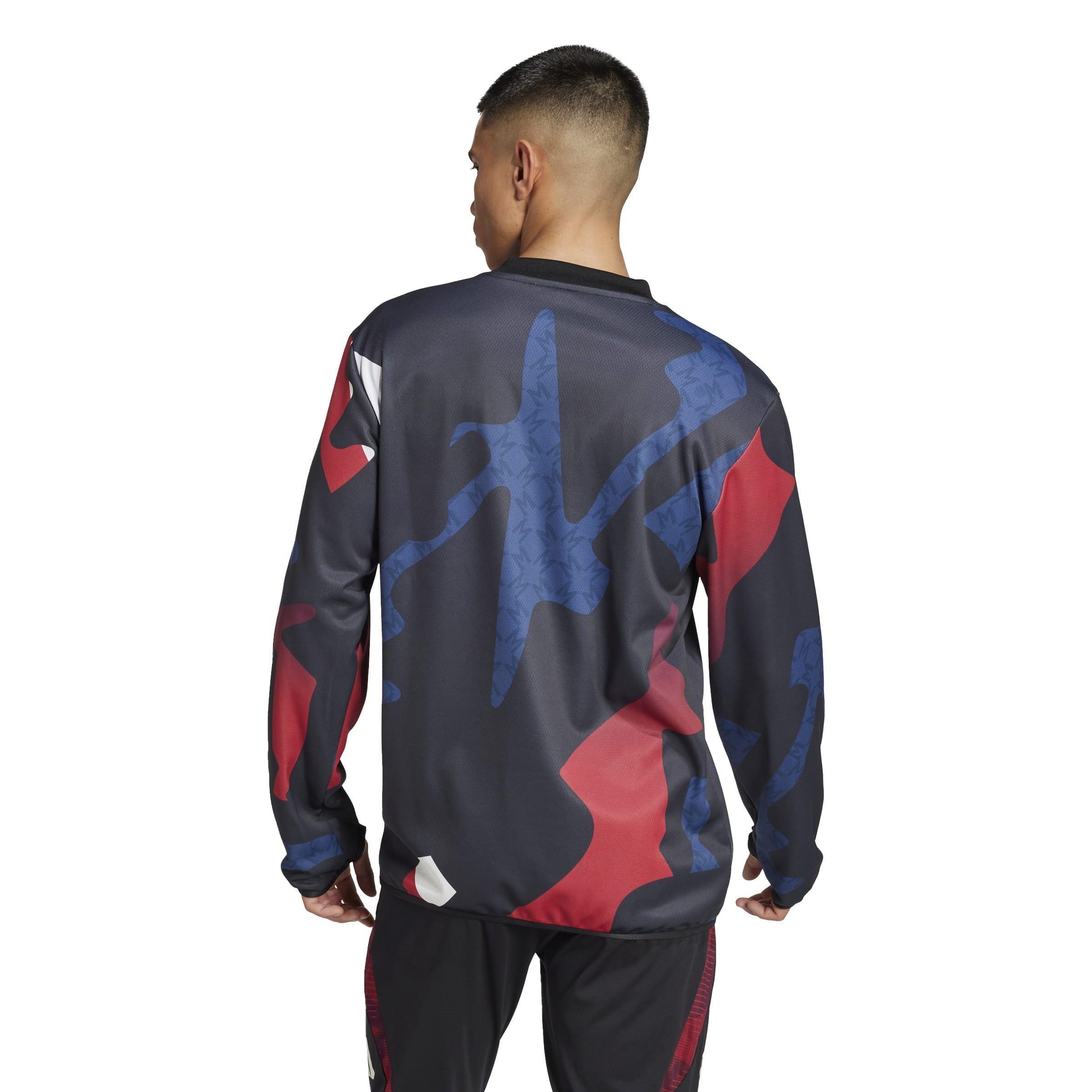 Black/Red - adidas - Manchester United Prematch Top 2024 2025 Adults - 4