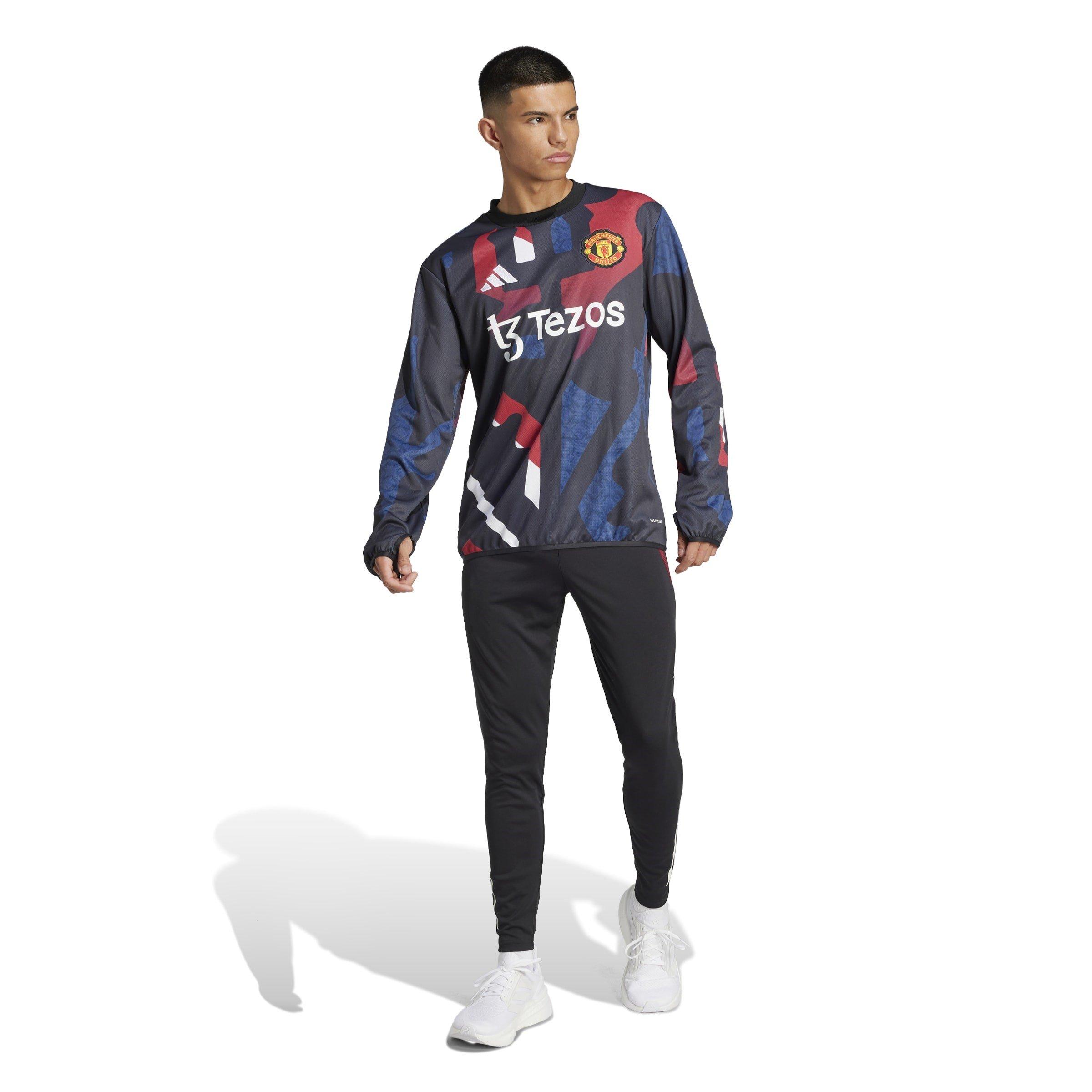 Black/Red - adidas - Manchester United Prematch Top 2024 2025 Adults - 7