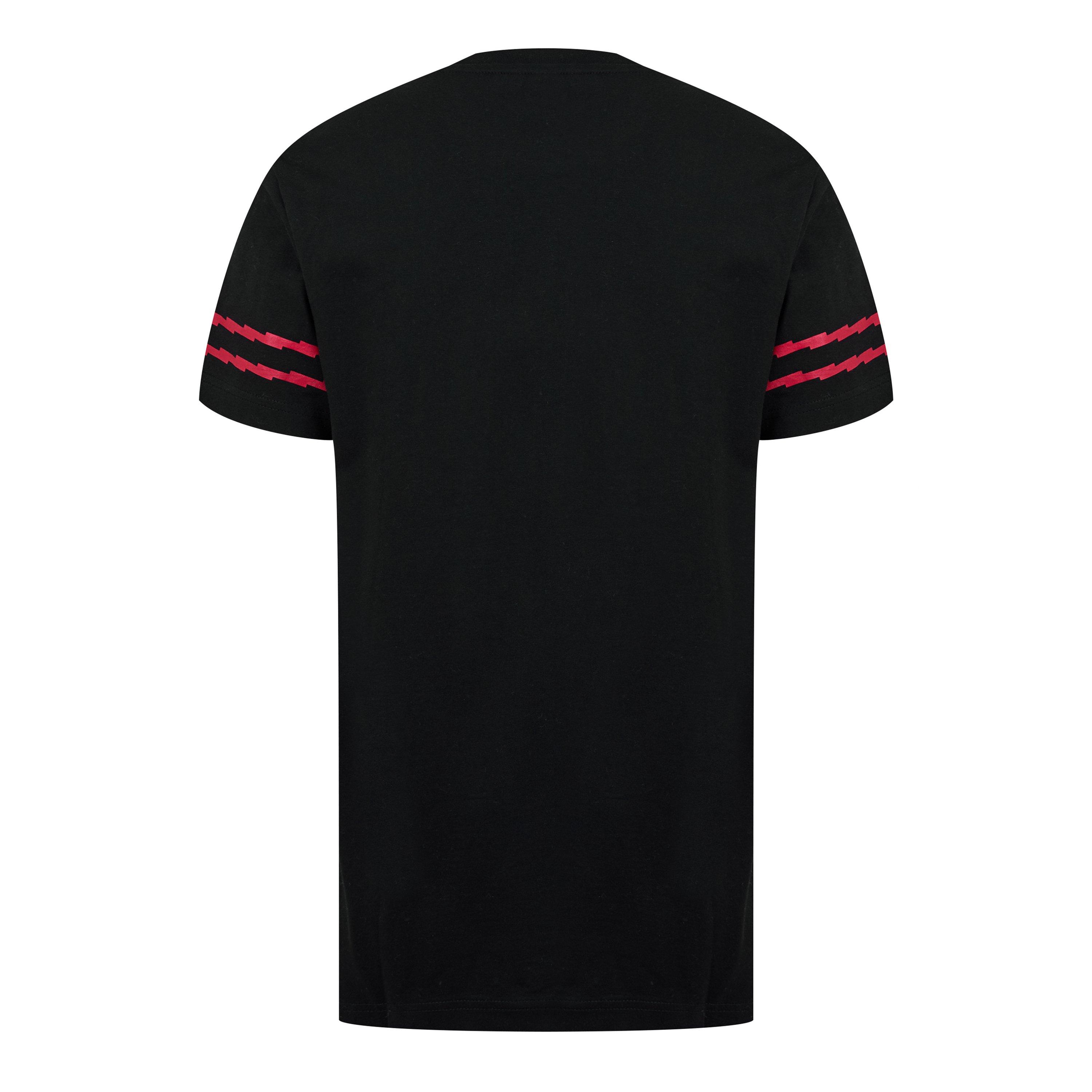 Black/Red - Source Lab - Arsenal Graphic T-Shirt Mens - 2
