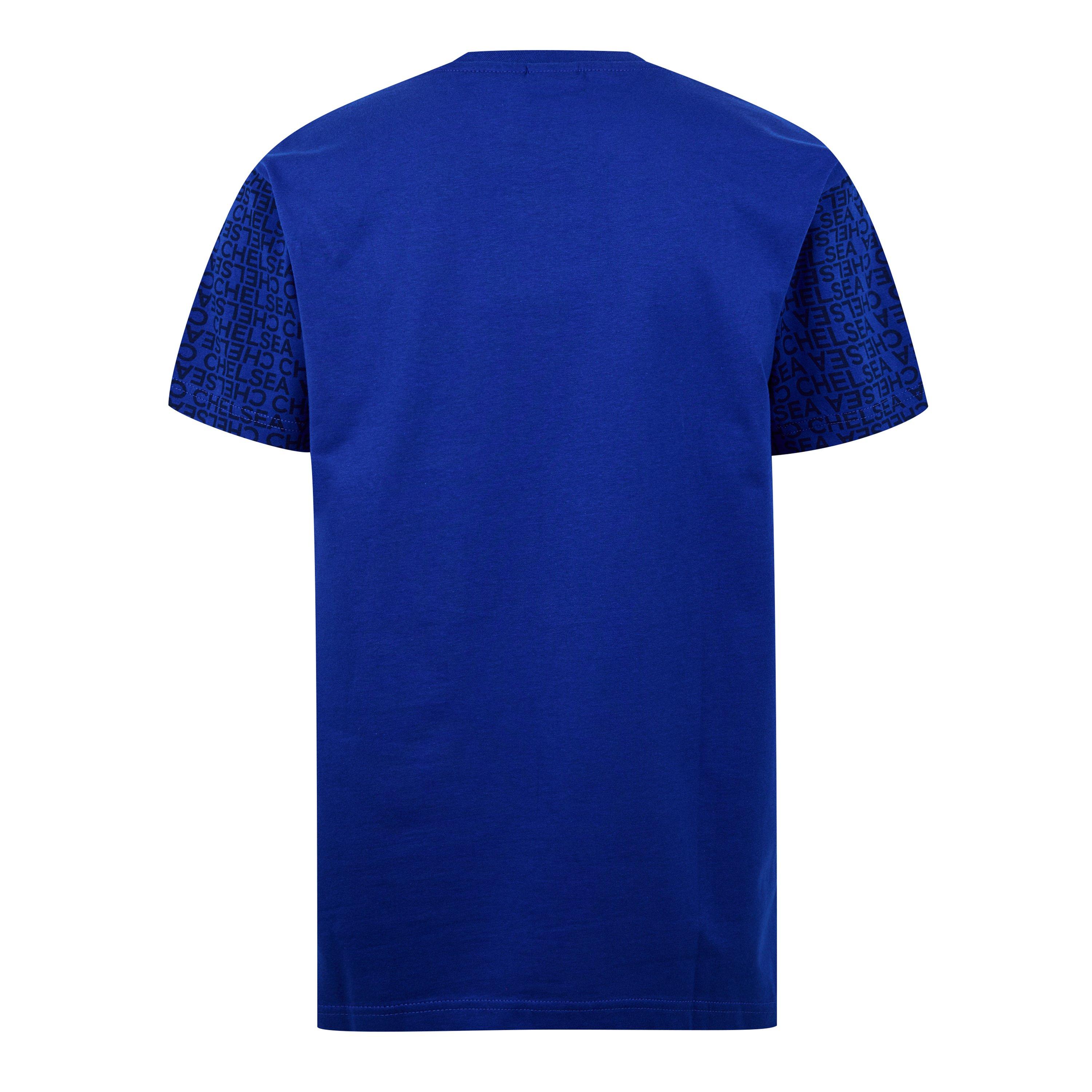 Blue - Source Lab - Chelsea Graphic T-Shirt Mens - 2