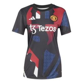 adidas Manchester United Prematch Shirt 2024 2025 Womens