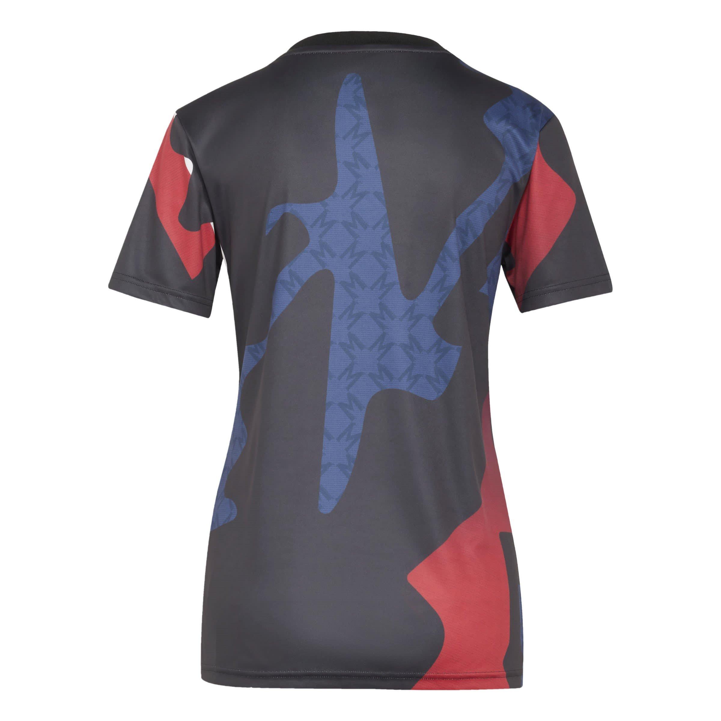 Sort/Rød - adidas - Manchester United Prematch Shirt 2024 2025 Womens - 8