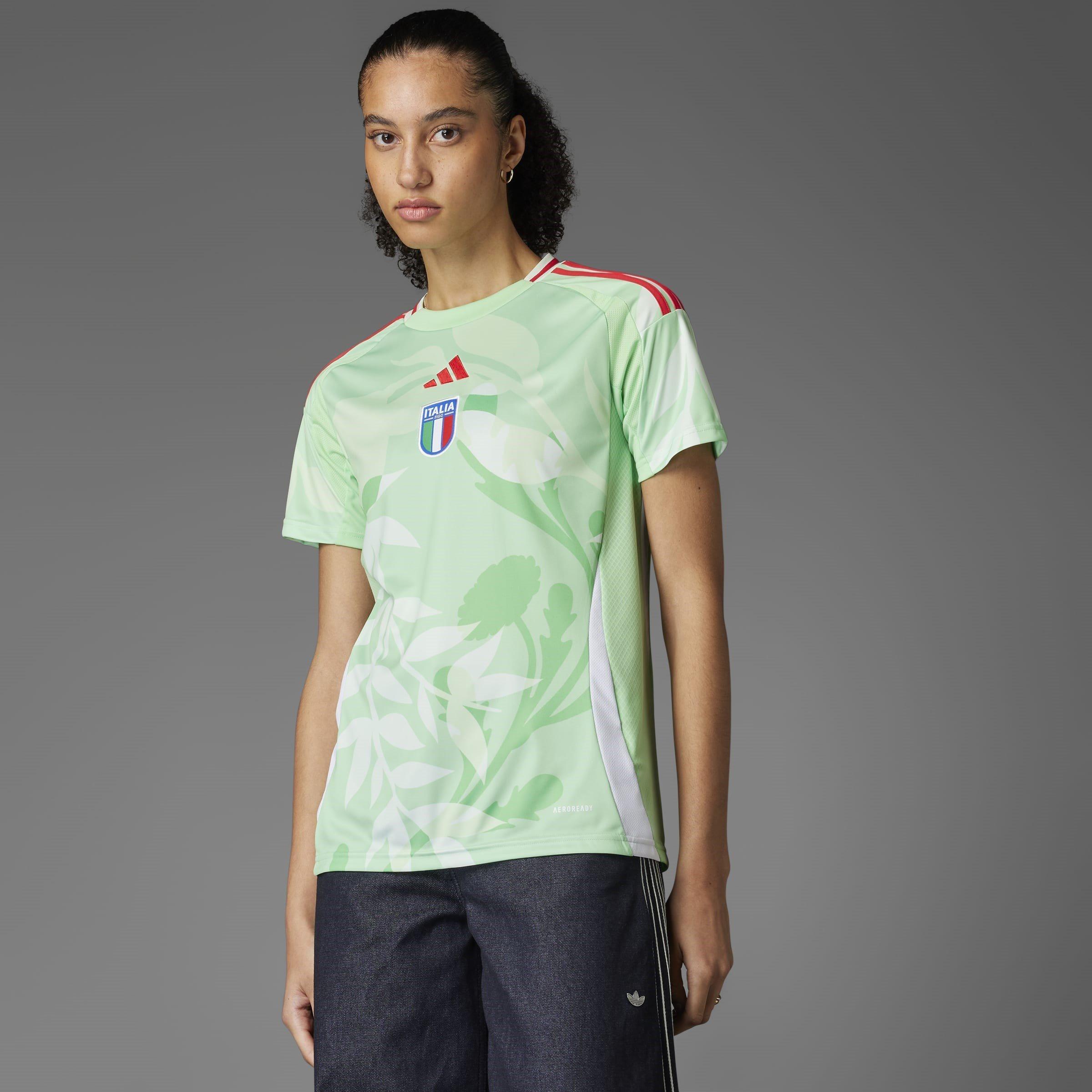 Glória Mint - adidas - Italy Away Shirt 2025 Womens - 7
