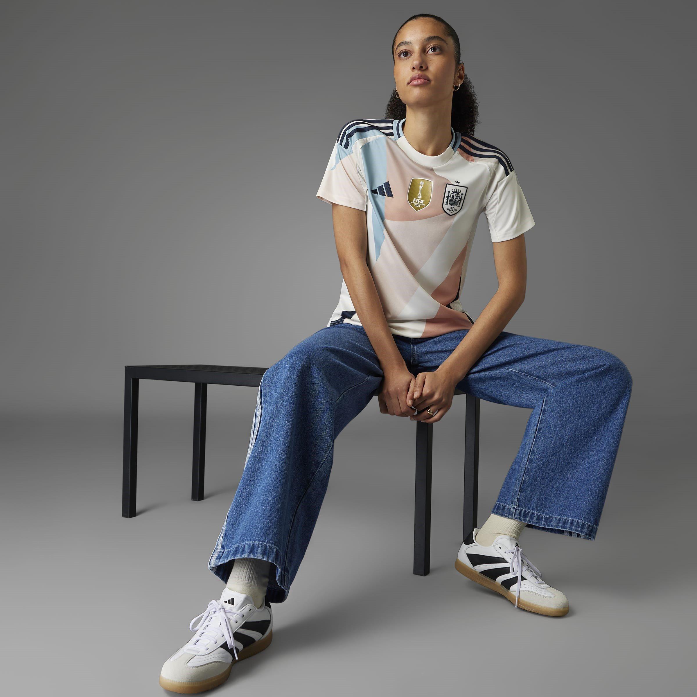 Weiß - adidas - Spain Away Shirt 2025 Womens - 12