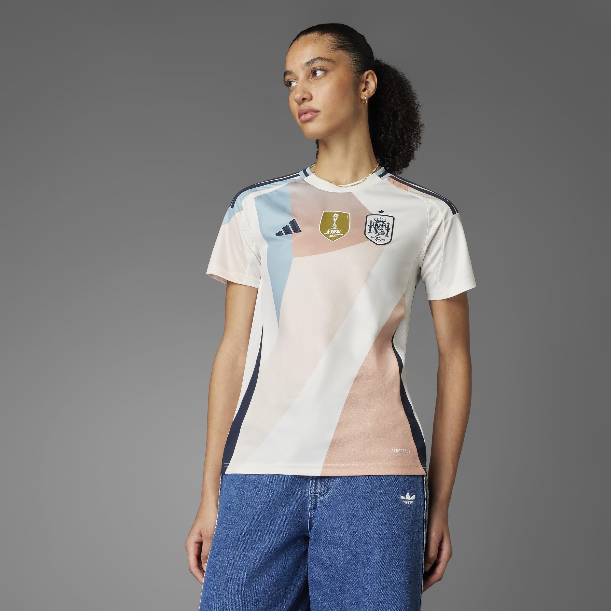 Weiß - adidas - Spain Away Shirt 2025 Womens - 7