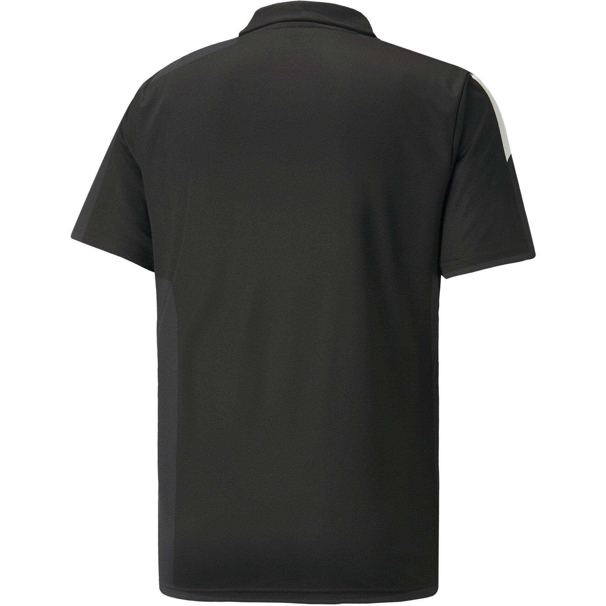 Black/White - Puma - Puma Teamliga Sideline Polo Shirt Mens - 2