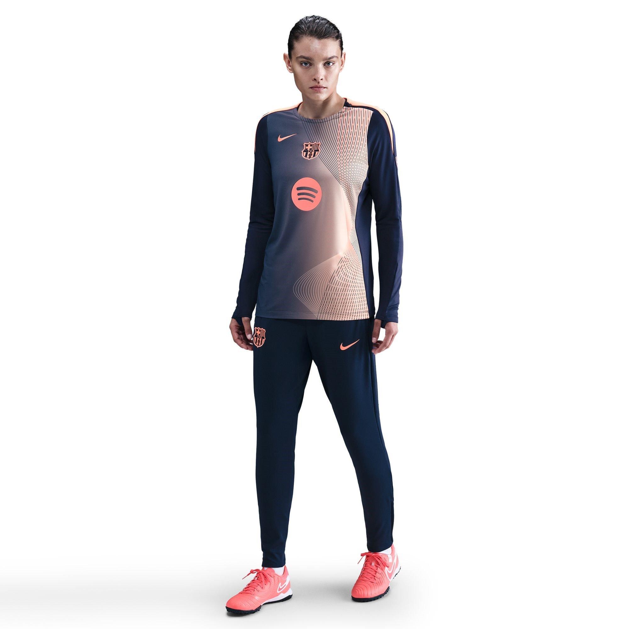 Blue/Orange - Nike - Barcelona Strike Third Tracksuit Bottoms 2025 2026 Womens - 2