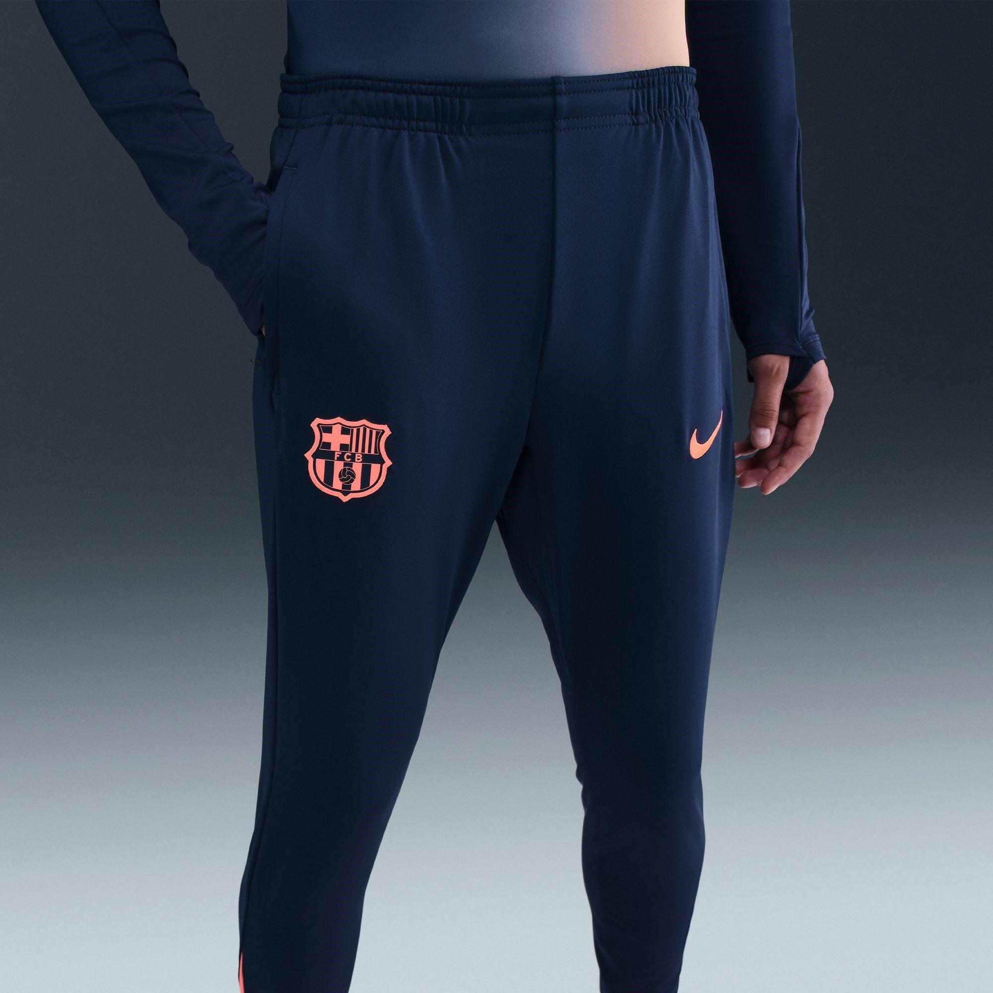 Blue/Orange - Nike - Barcelona Strike Third Tracksuit Bottoms 2025 2026 Womens - 6