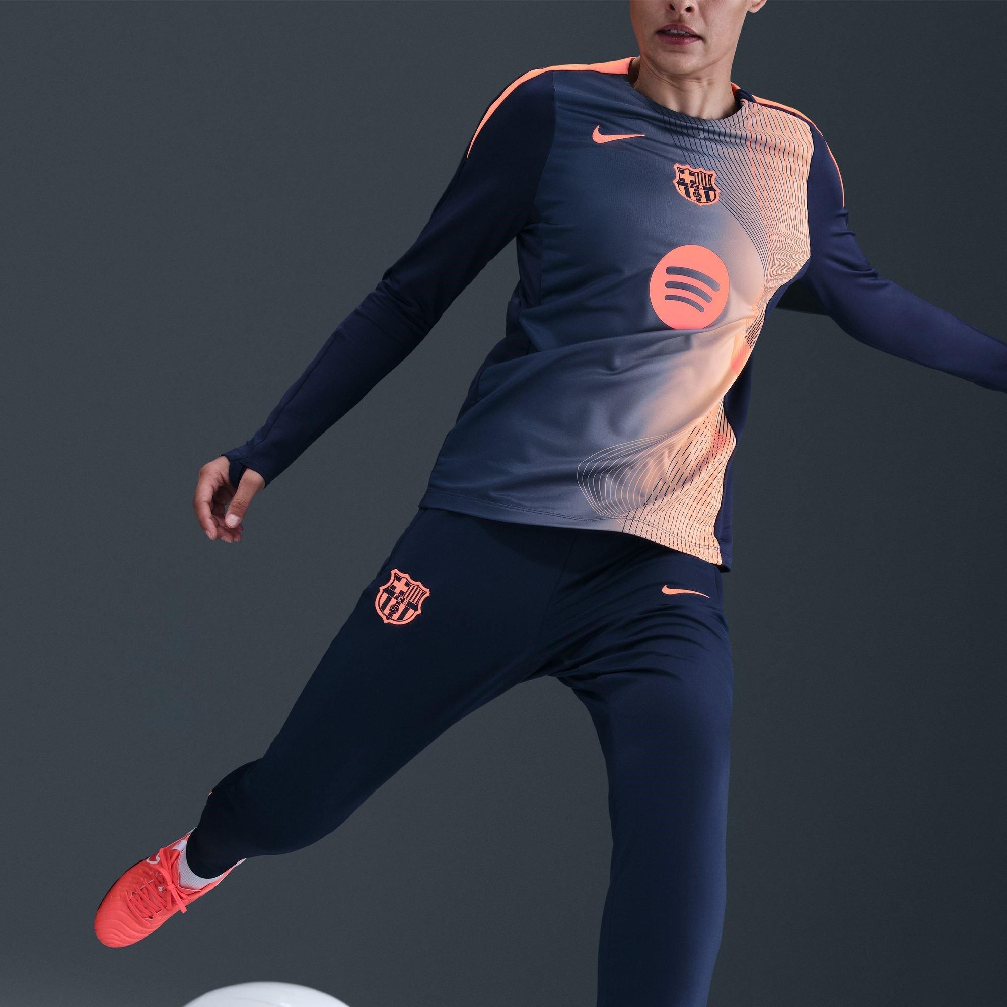 Blue/Orange - Nike - Barcelona Strike Third Tracksuit Bottoms 2025 2026 Womens - 10