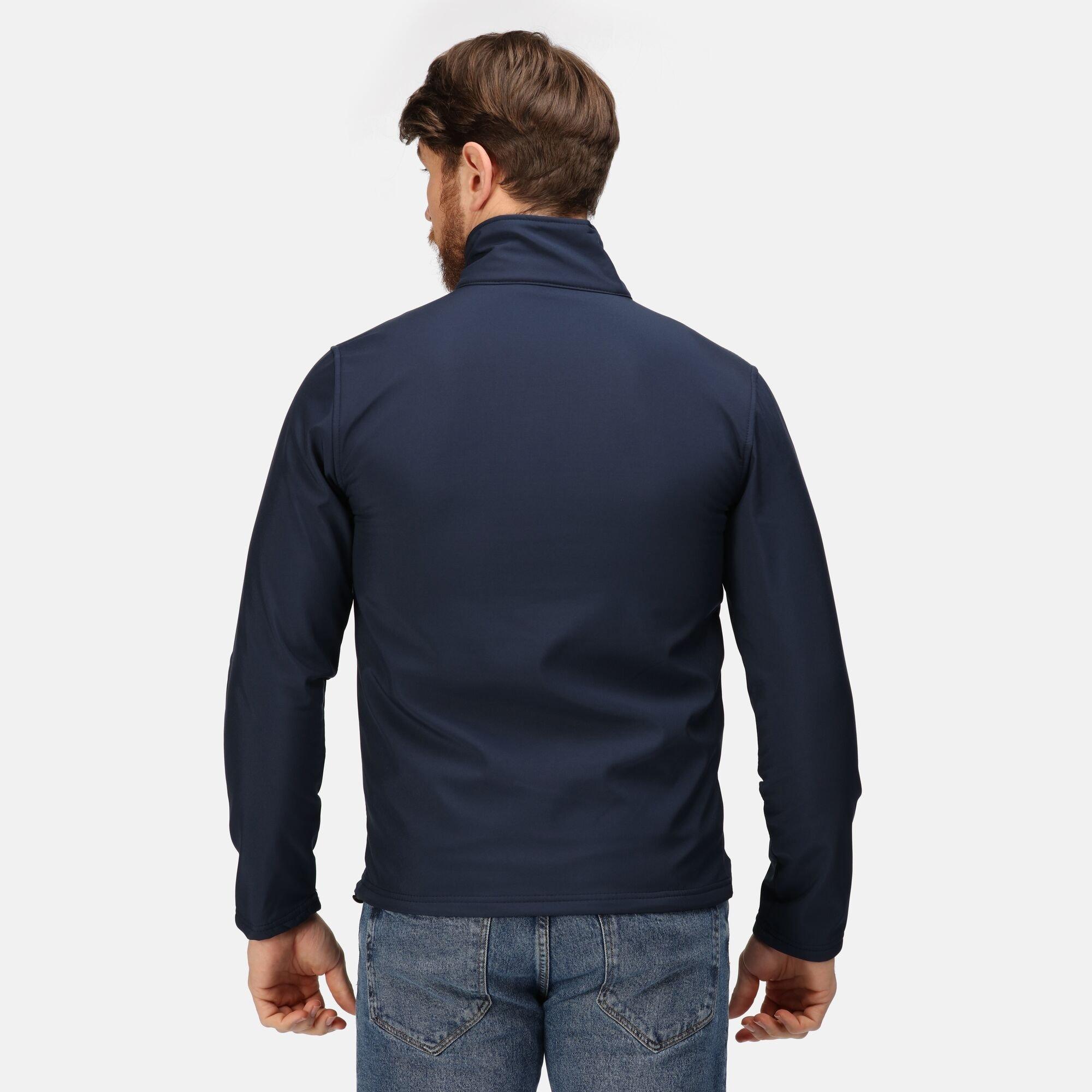 Navy(Slgrey) - Regatta - Octagon II Printable 3 Layer Jacket - 4