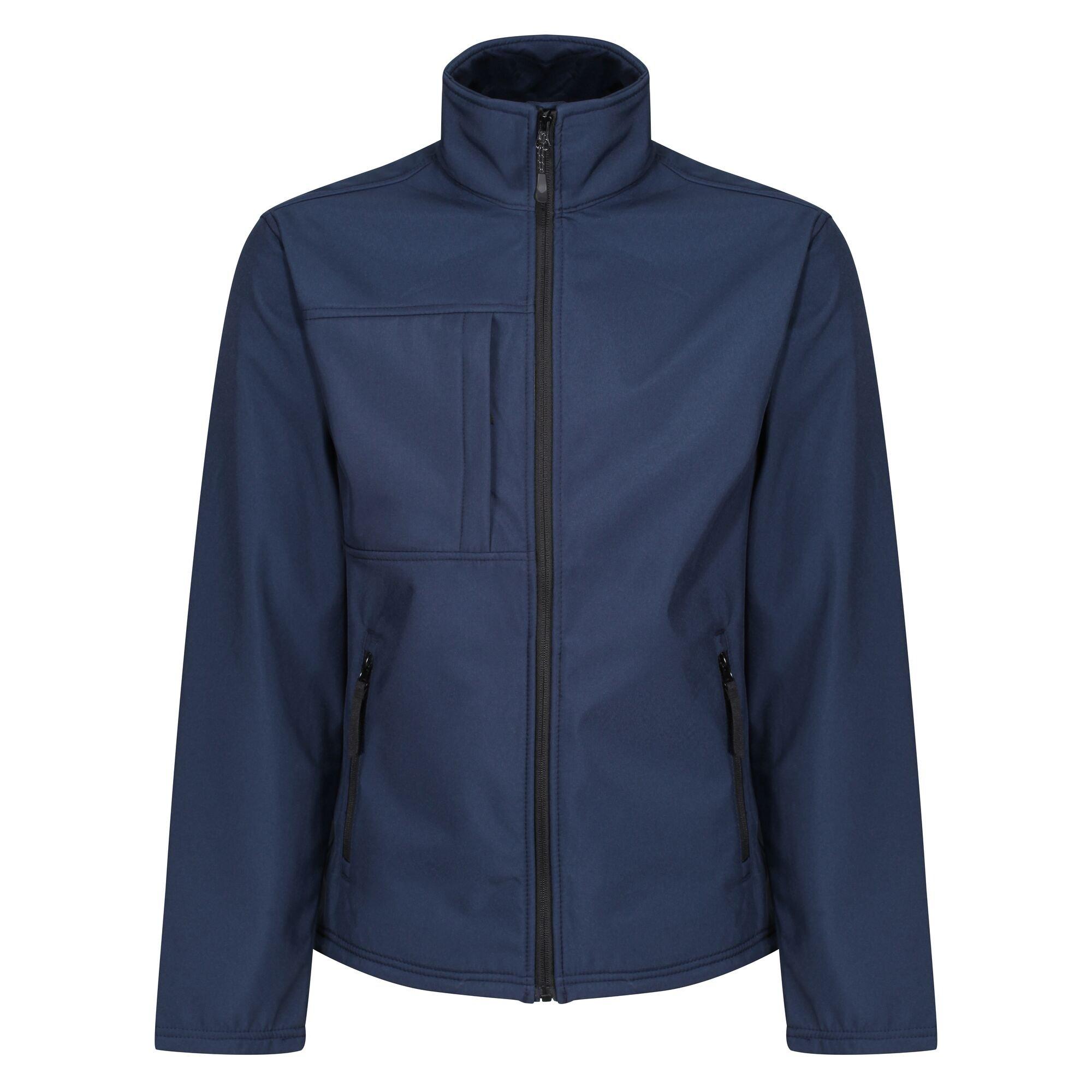 Navy(Slgrey) - Regatta - Octagon II Printable 3 Layer Jacket - 10
