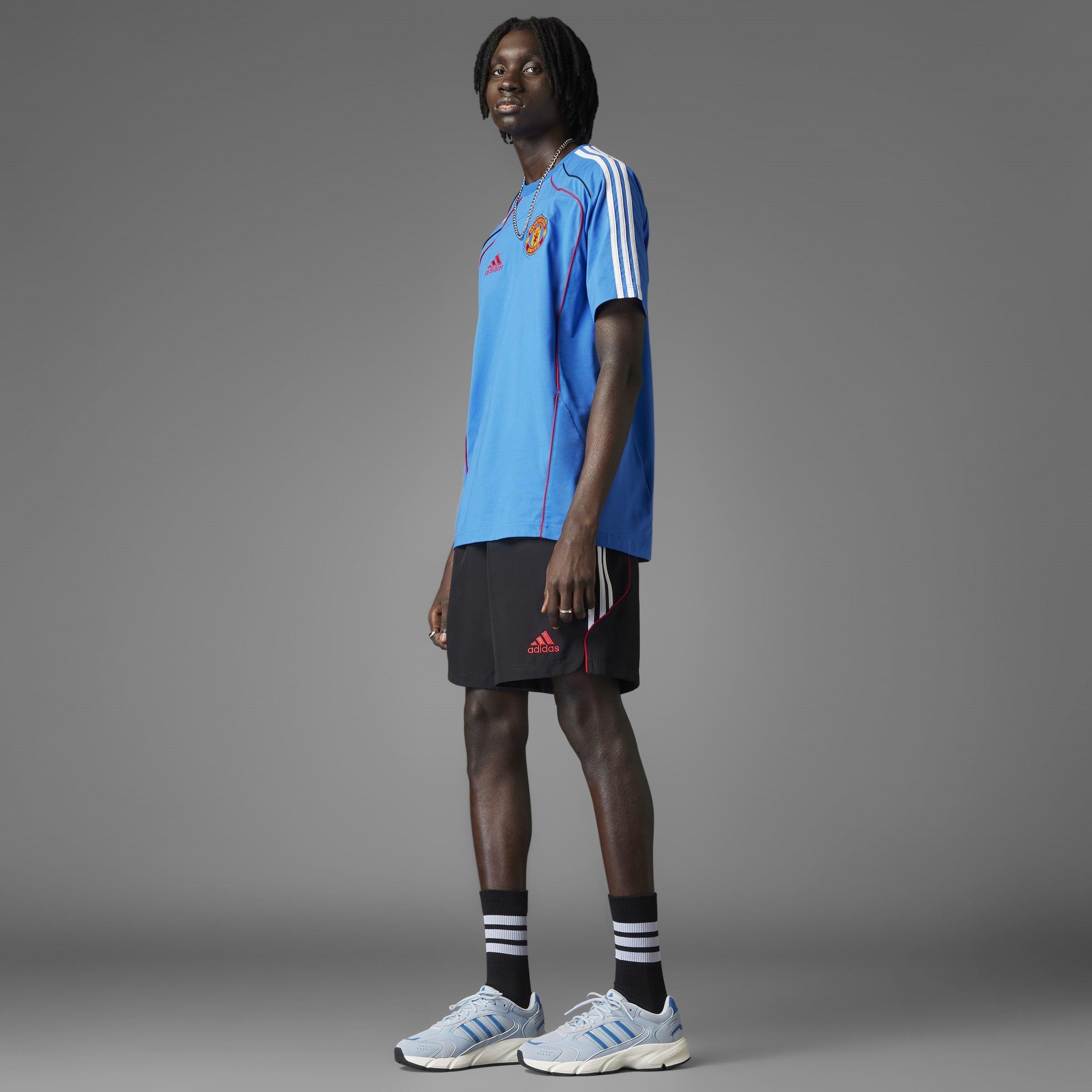 Black - adidas - Manchester United UBP Shorts Mens - 11