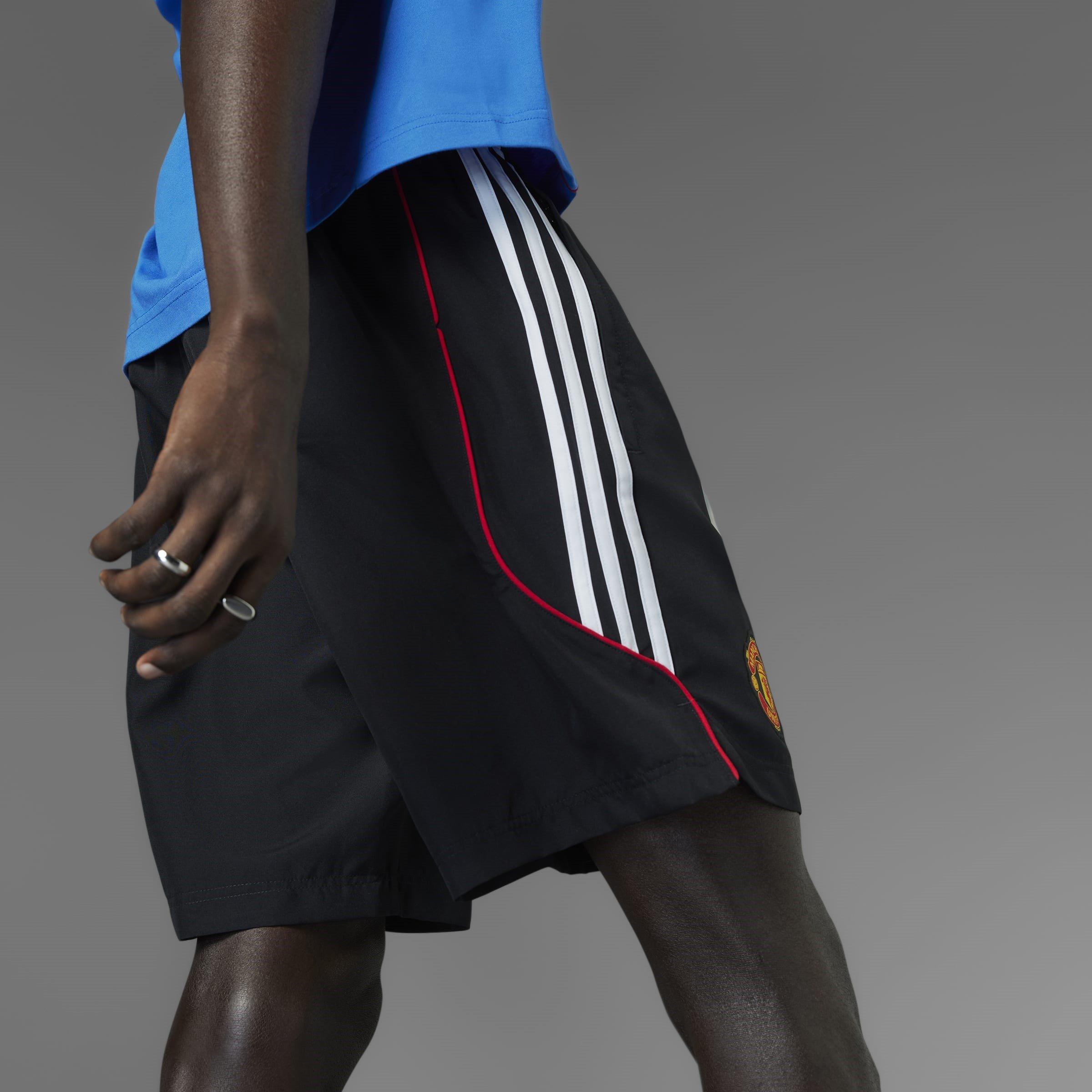 Black - adidas - Manchester United UBP Shorts Mens - 13