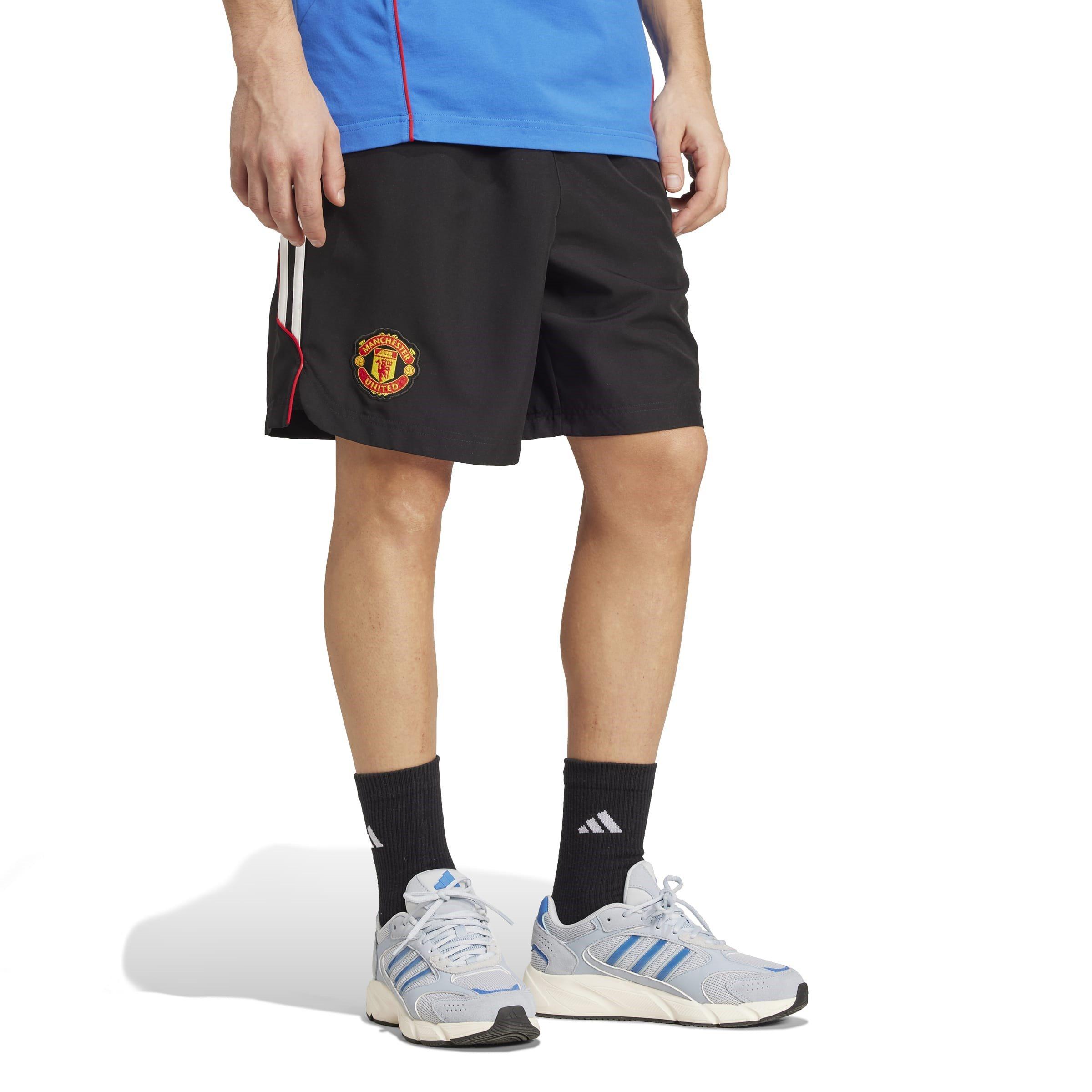 Black - adidas - Manchester United UBP Shorts Mens - 4