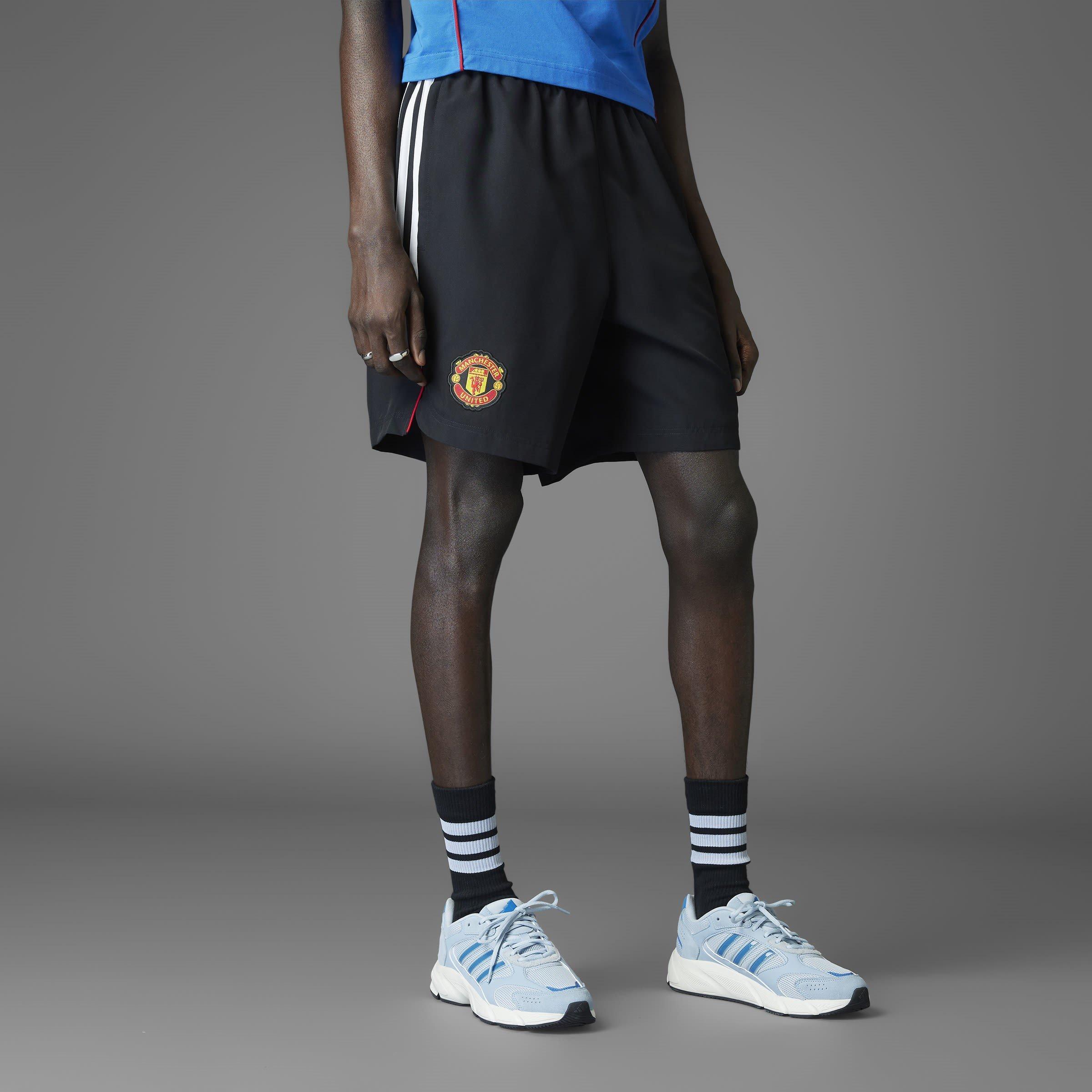 Black - adidas - Manchester United UBP Shorts Mens - 8