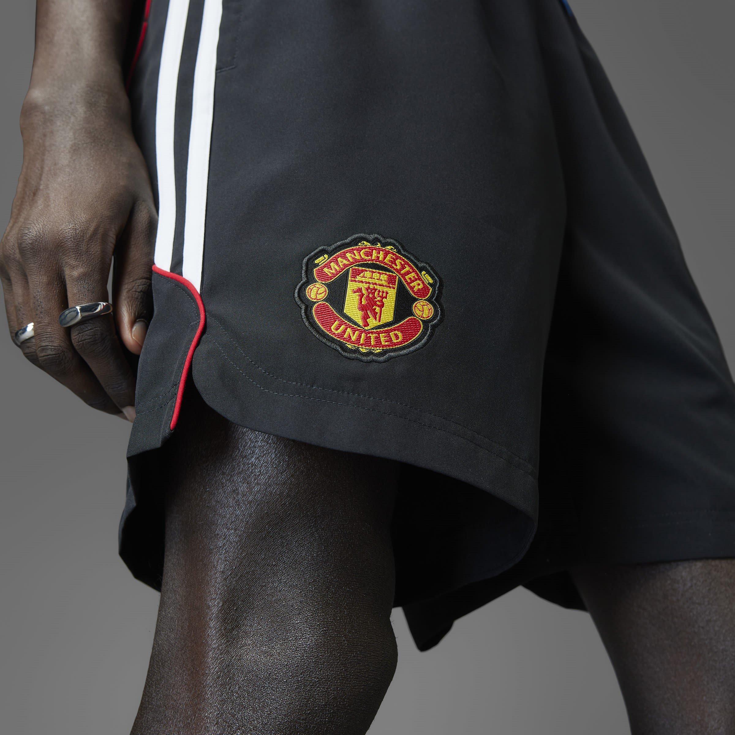 Black - adidas - Manchester United UBP Shorts Mens - 10