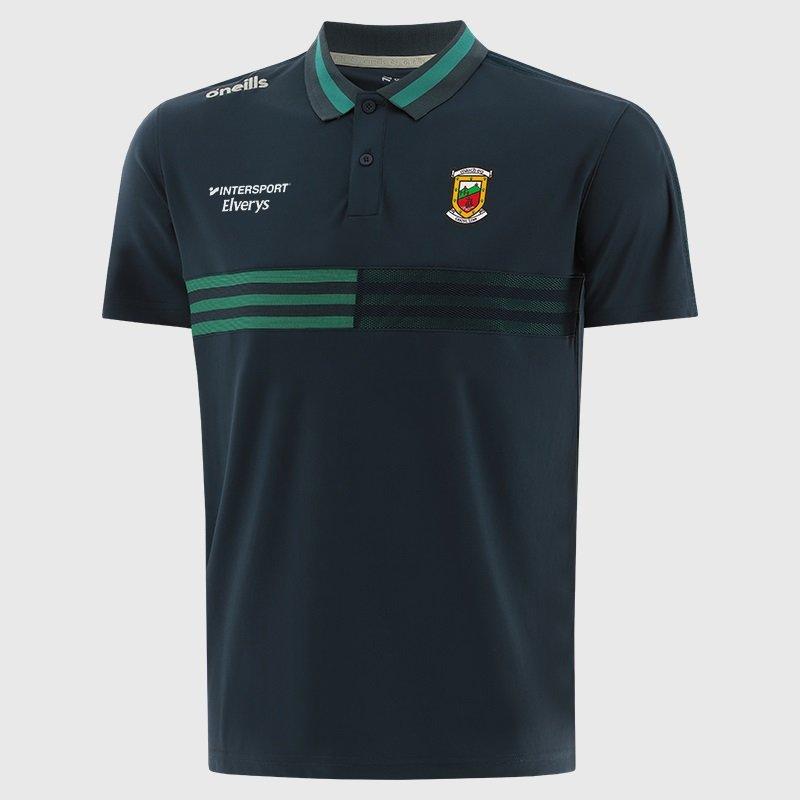 Navy/Teal/Mead - ONeills - Mayo Nepal Short Sleeve Performance Polo Senior - 1
