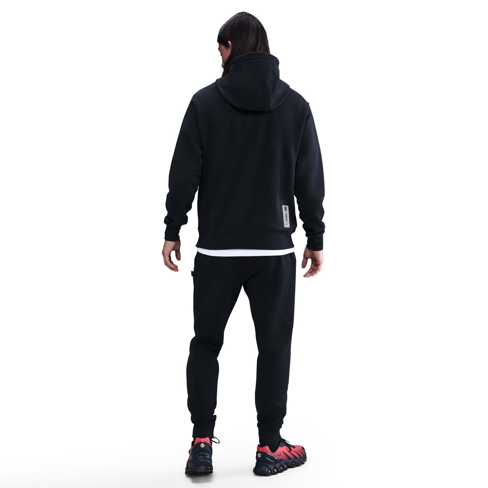 Black/ Red - Nike - Atletico Madrid Club Hoodie Mens - 4