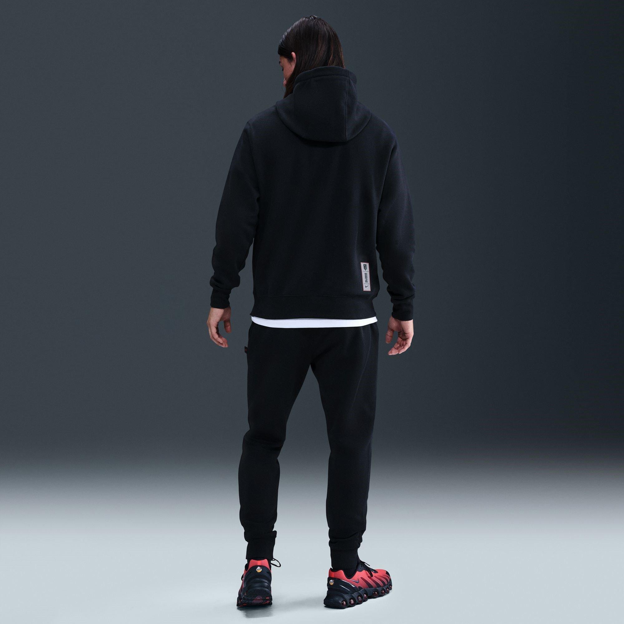 Black/ Red - Nike - Atletico Madrid Club Hoodie Mens - 8