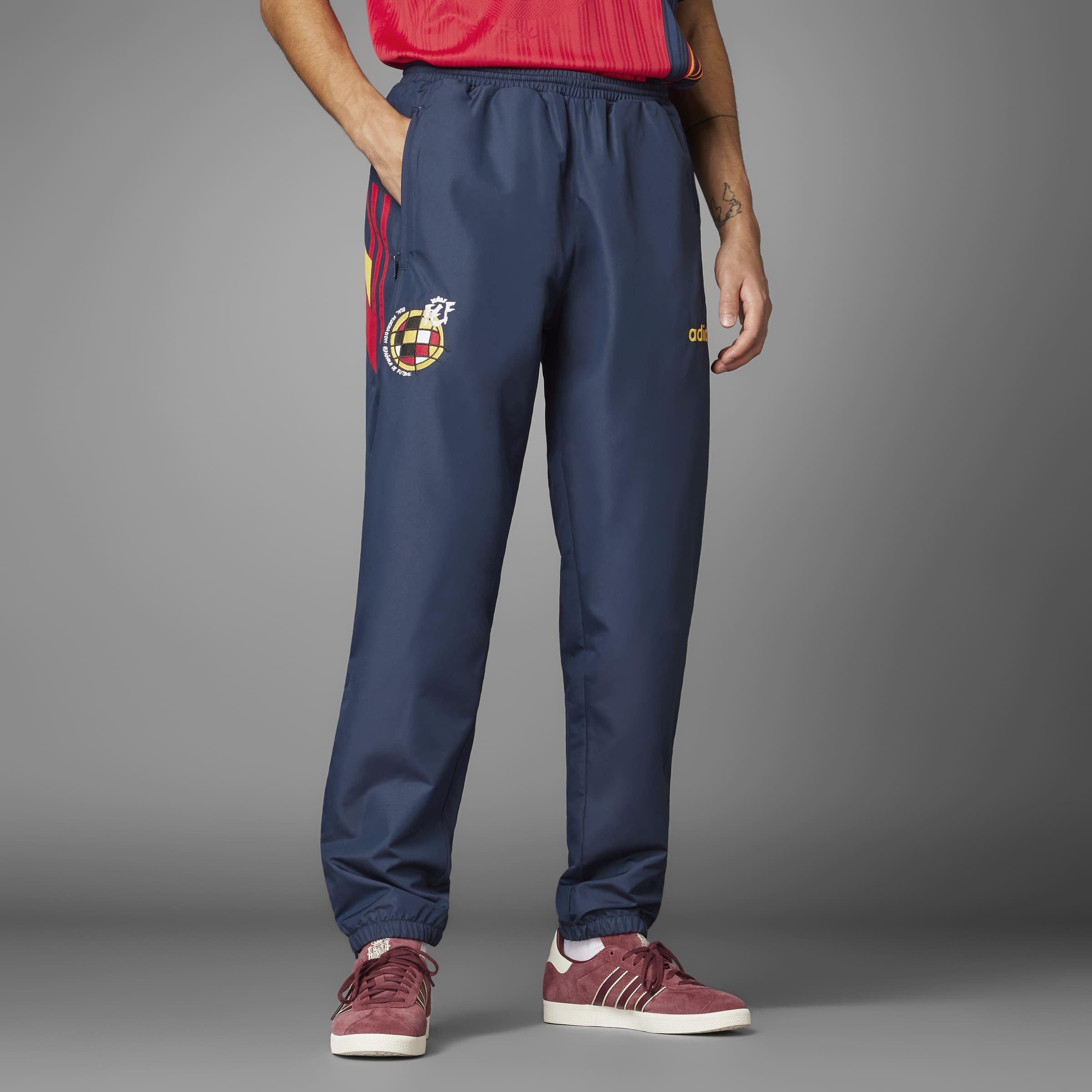 Nindig - adidas - Men's FEF 96 Woven Relaxed-Fit Tracksuit Bottoms - 2