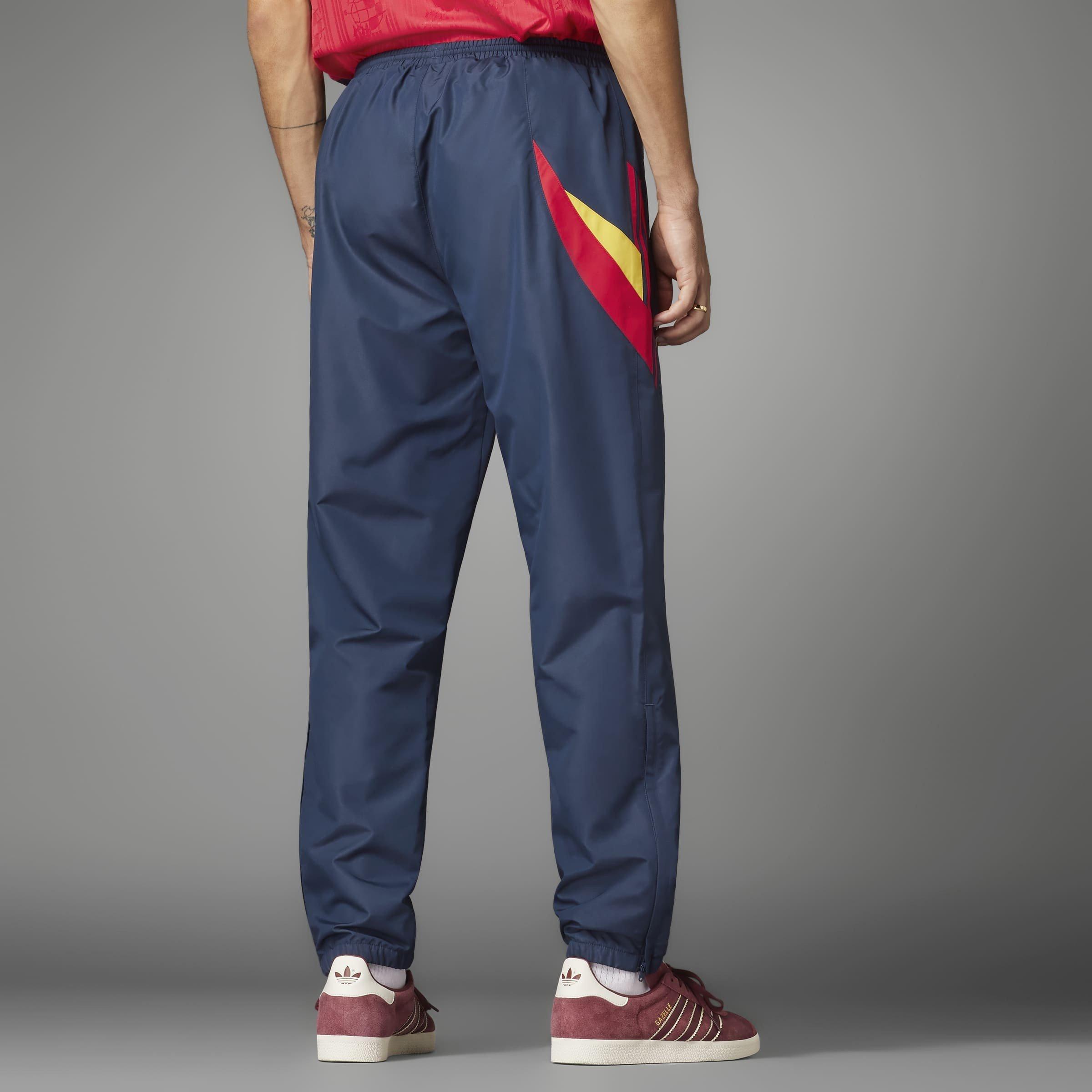 Nindig - adidas - Men's FEF 96 Woven Relaxed-Fit Tracksuit Bottoms - 3