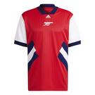 Scarlet - adidas - Arsenal FC Icon Retro Shirt Mens - 1
