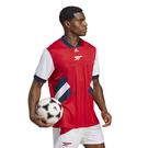 Scarlet - adidas - Arsenal FC Icon Retro Shirt Mens - 6