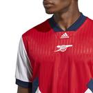 Scarlet - adidas - Arsenal FC Icon Retro Shirt Mens - 7