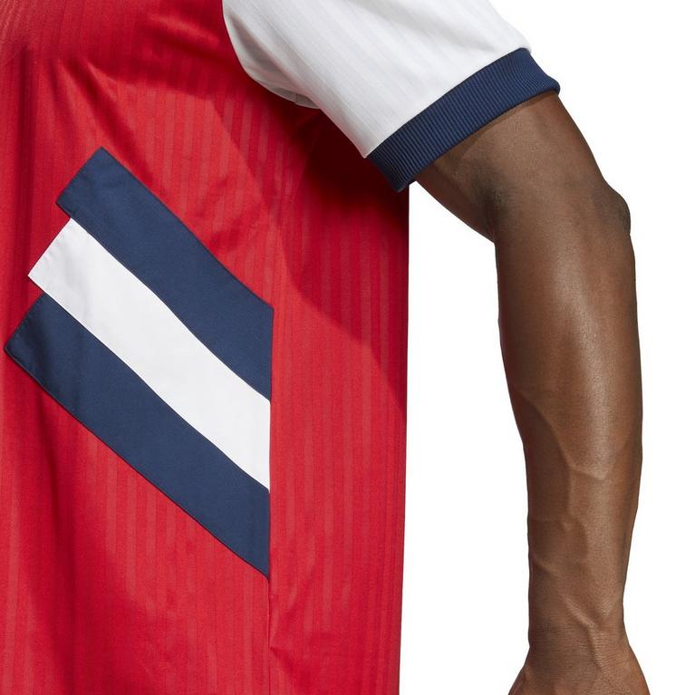 Scarlet - adidas - Arsenal FC Icon Retro Shirt Mens - 8