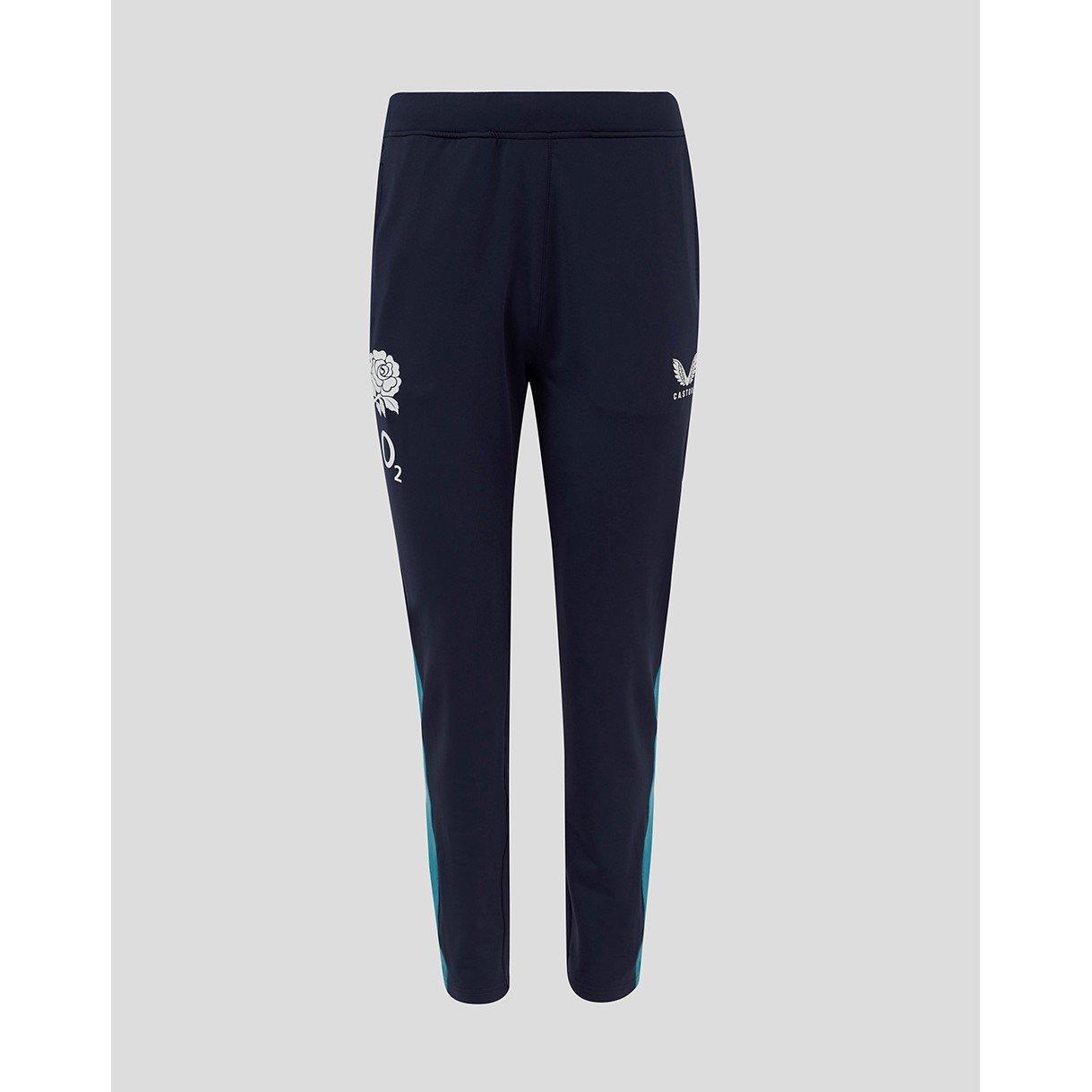 Ink/Storm - Castore - England Rugby Performance Tracksuit Bottoms 2025 Womens