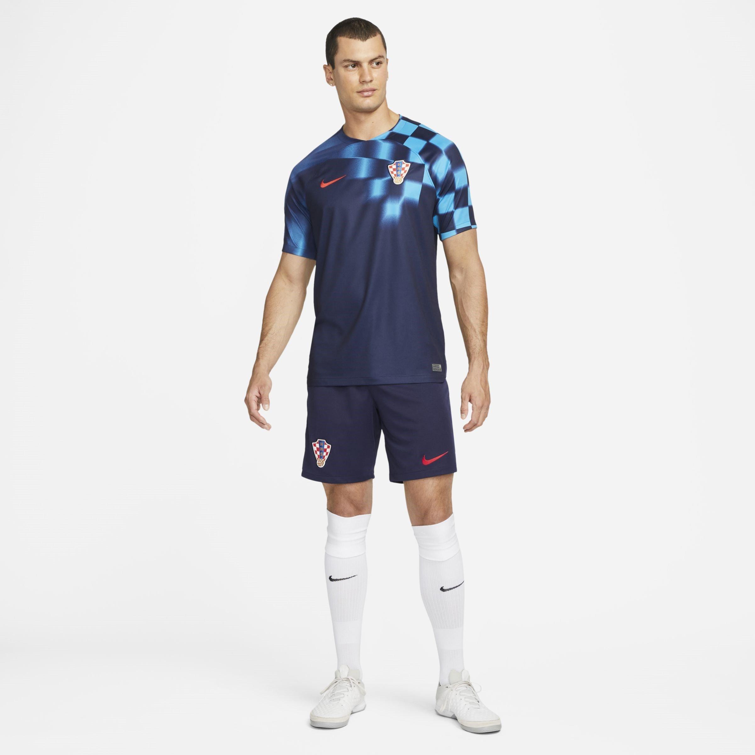 Blackened Blue - Nike - Croatia Away Shorts 2022 Adults - 7