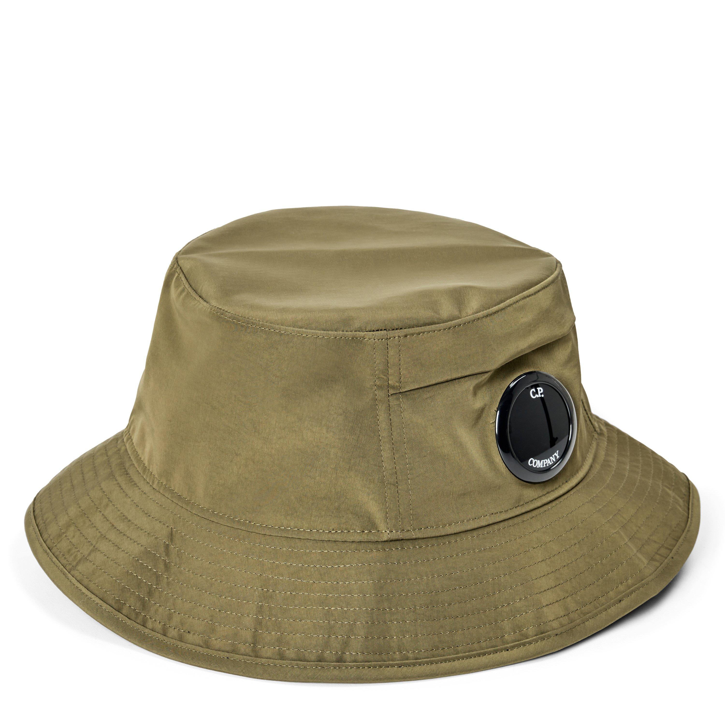 C.p. Company Logo-Patch Bucket Hat - Male - Accessories - Green - L - Accessories - Image 2