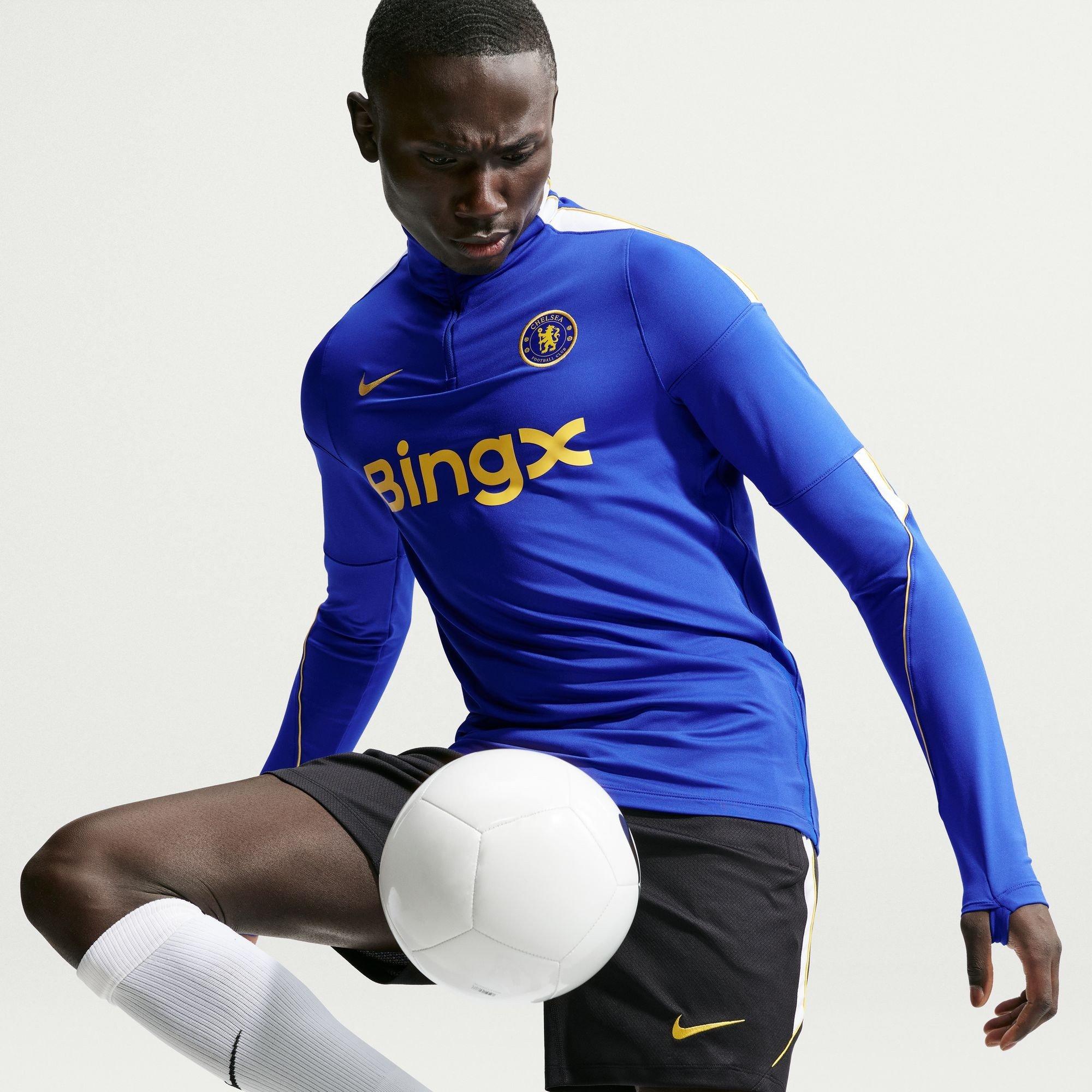 Azul/Blanco - Nike - Chelsea Training Drill Top 2026/27 Mens - 3